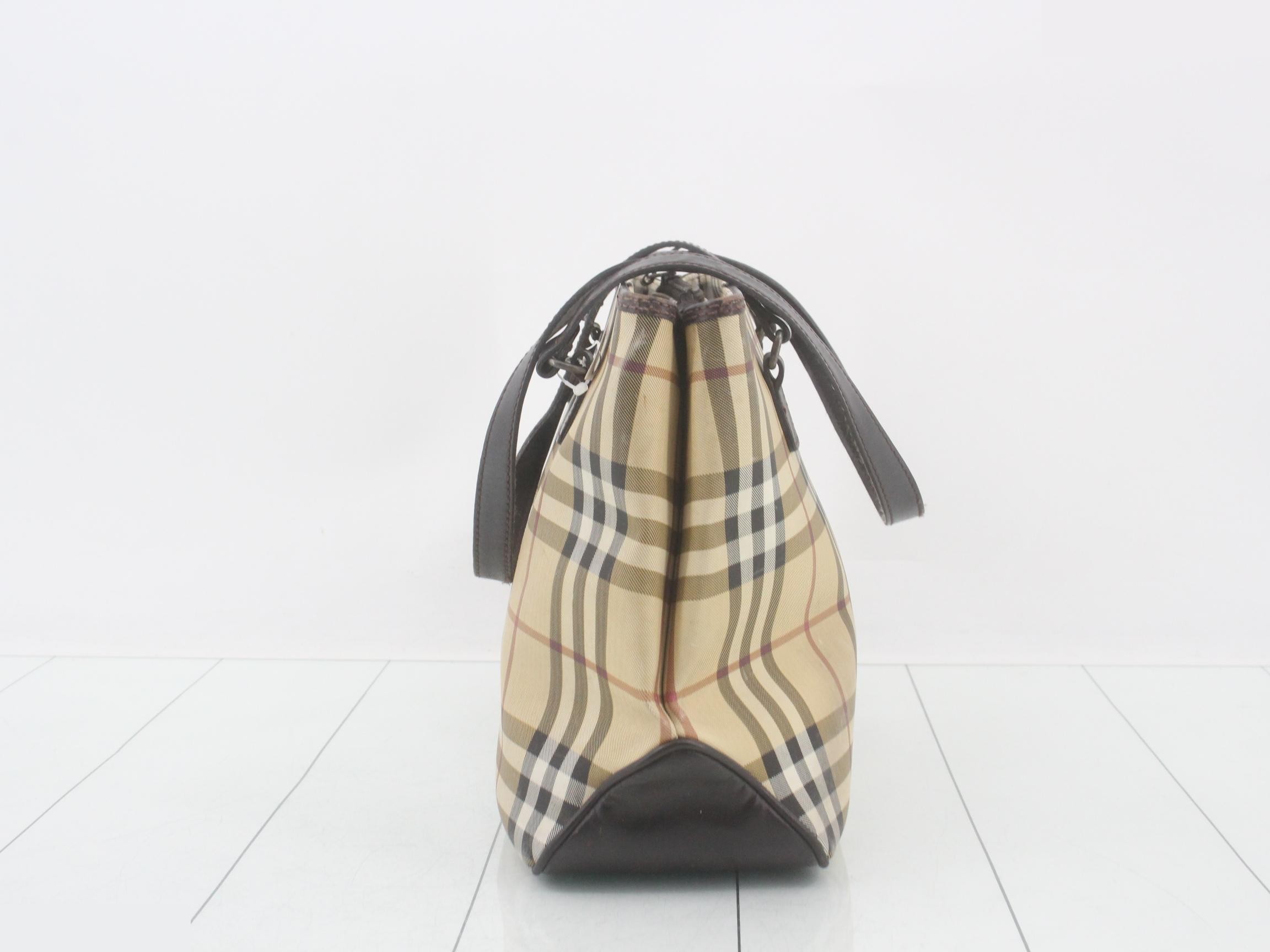 Nova Check Tote Bag — view 3