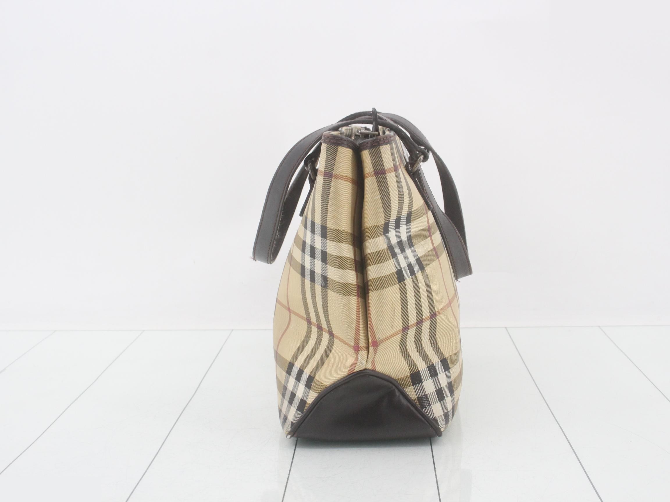 Nova Check Tote Bag — view 4