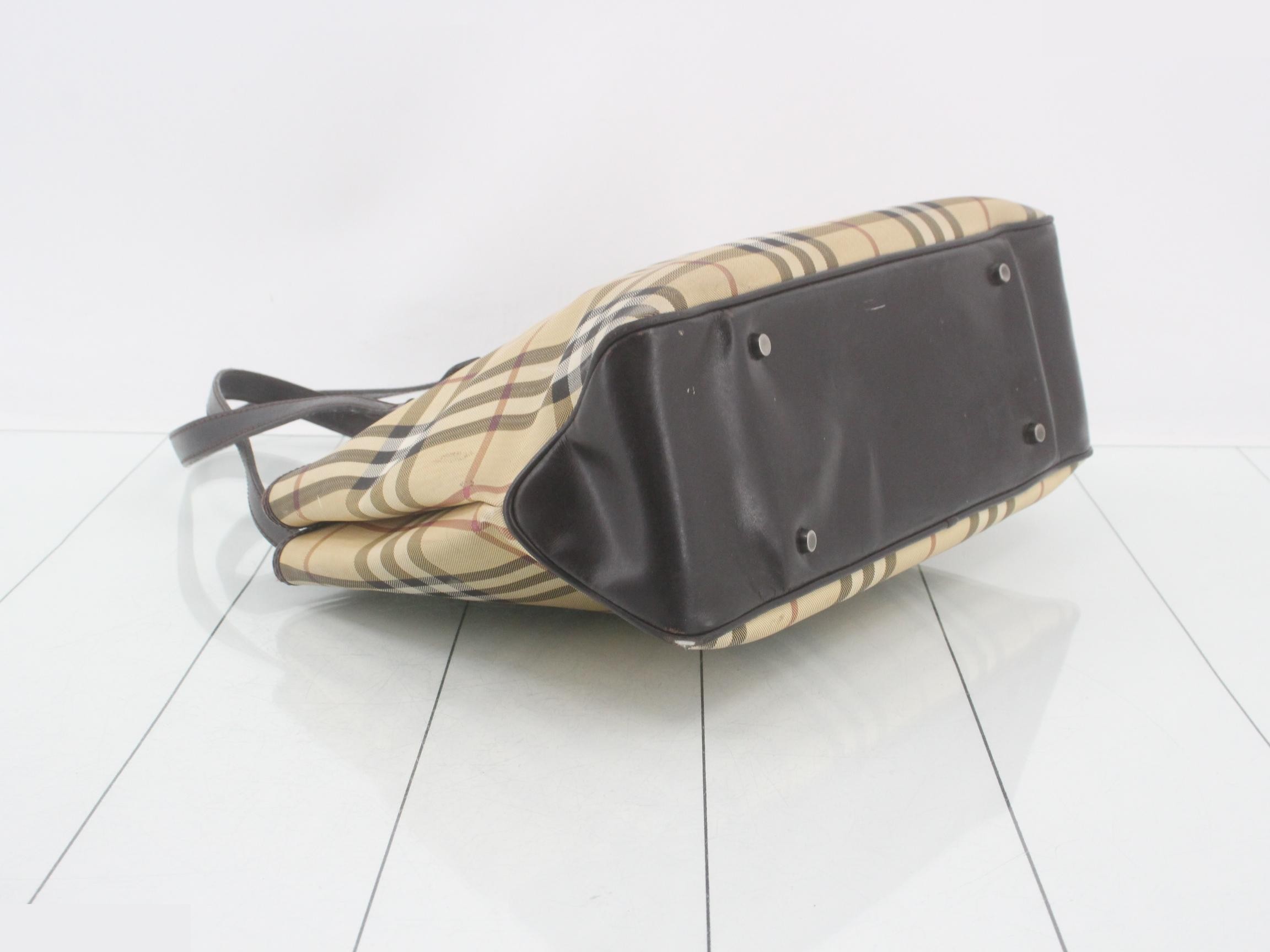 Nova Check Tote Bag — view 5