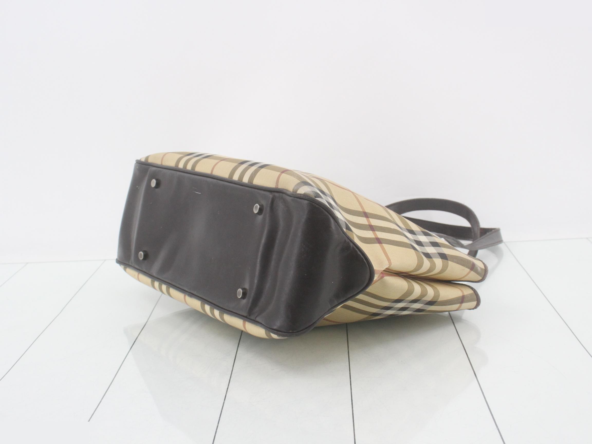 Nova Check Tote Bag — view 6