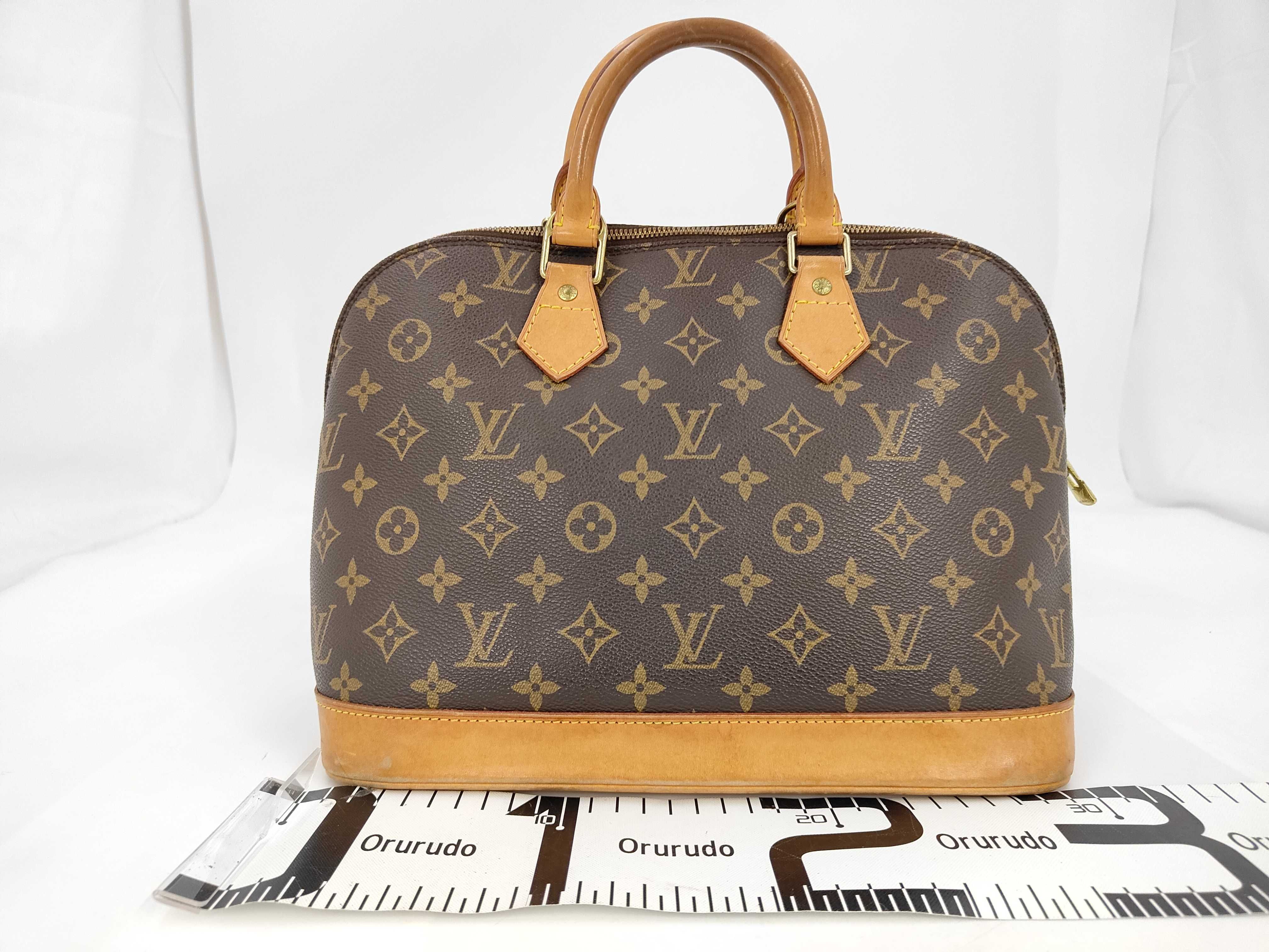 Monogram Vuitton M51130 Alma Handbag Monogram Canvas Brown Handbag — view 2