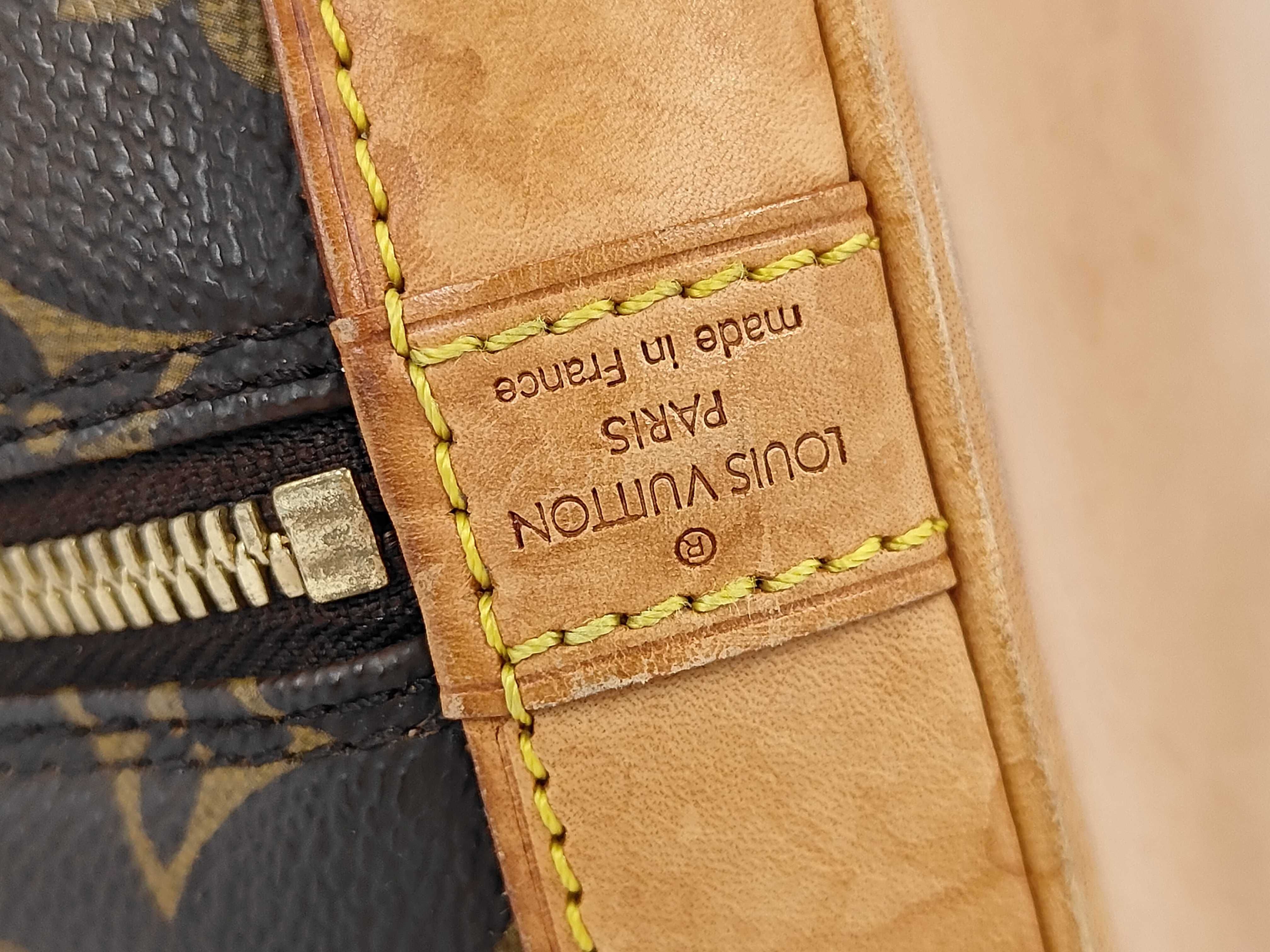 Monogram Vuitton M51130 Alma Handbag Monogram Canvas Brown Handbag — view 8