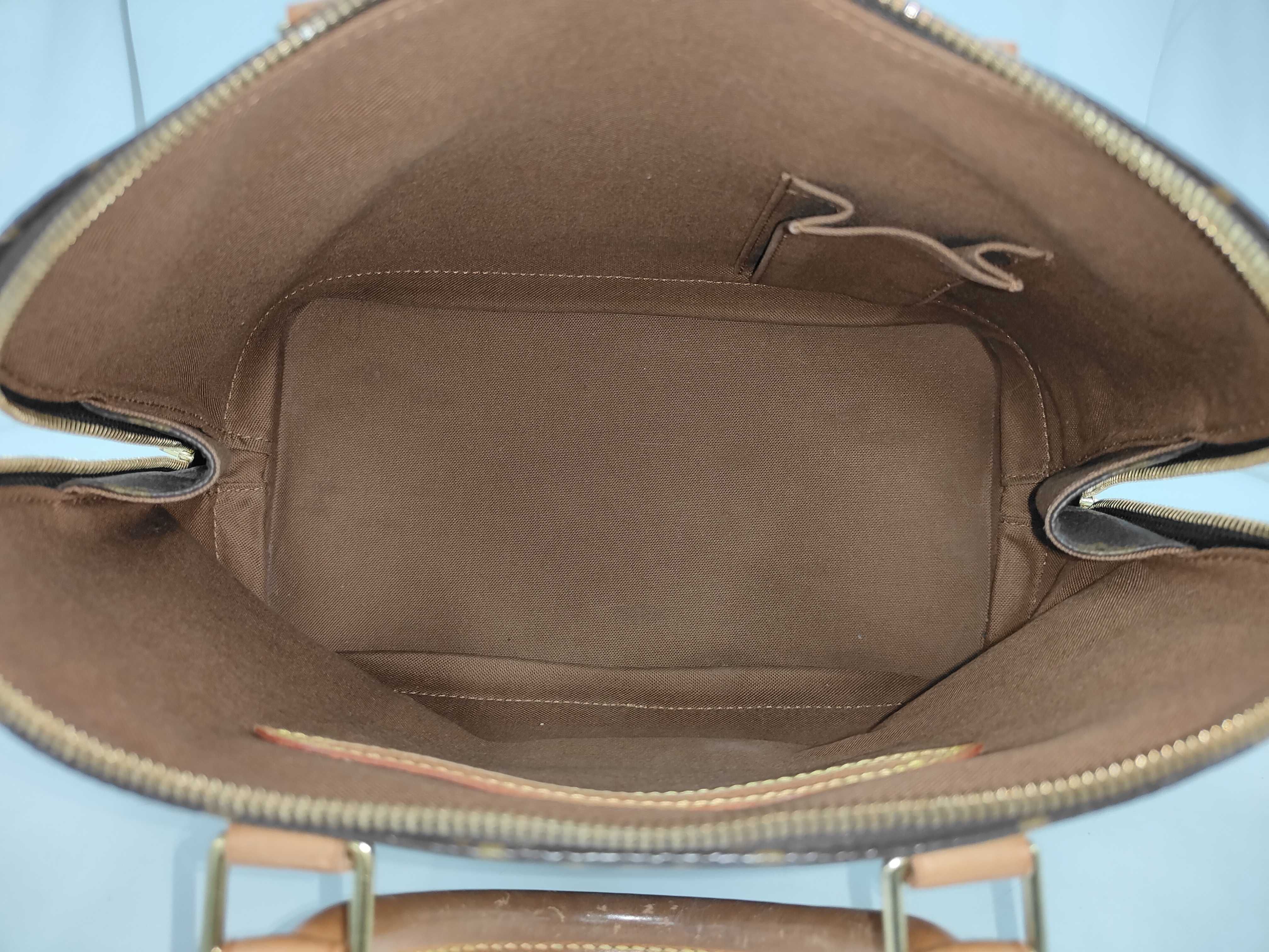 Monogram Vuitton M51130 Alma Handbag Monogram Canvas Brown Handbag — view 9