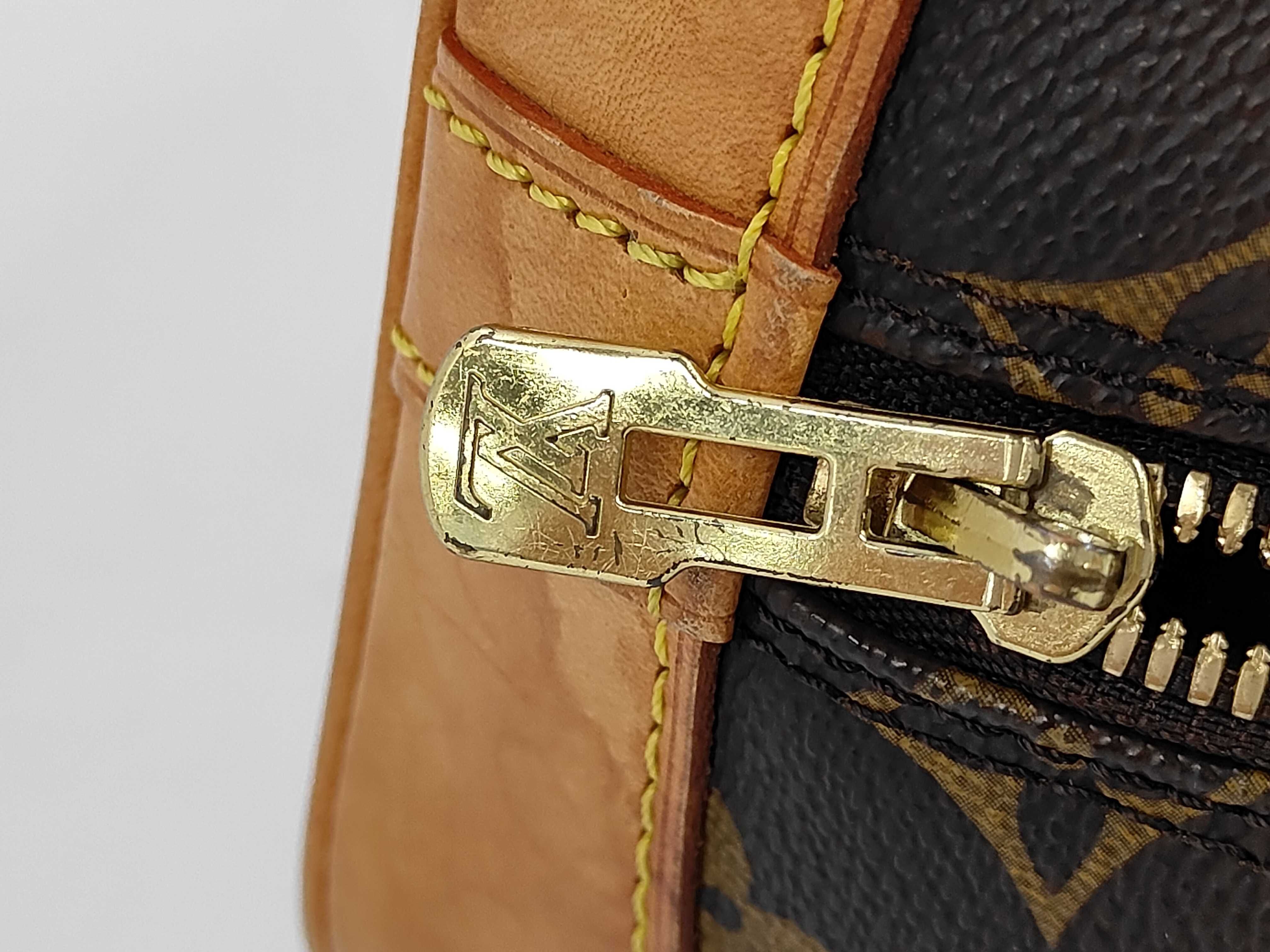 Monogram Vuitton M51130 Alma Handbag Monogram Canvas Brown Handbag — view 10