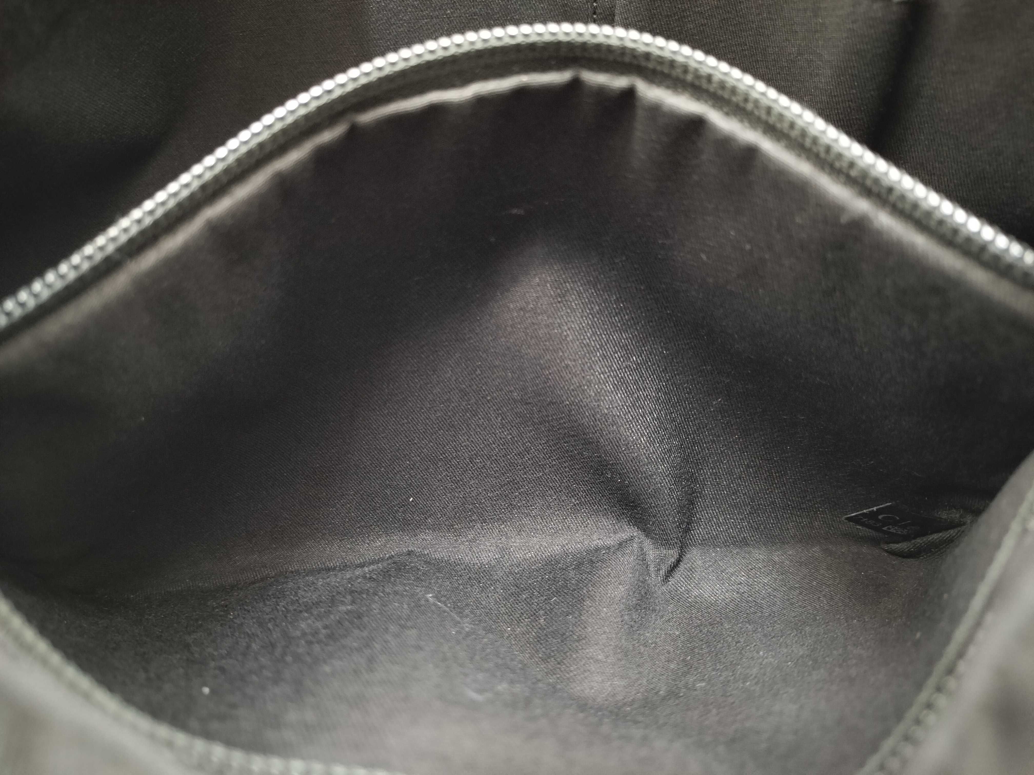 GG Canvas Shoulder Bag, Black Half Moon Design, 122790 — view 14