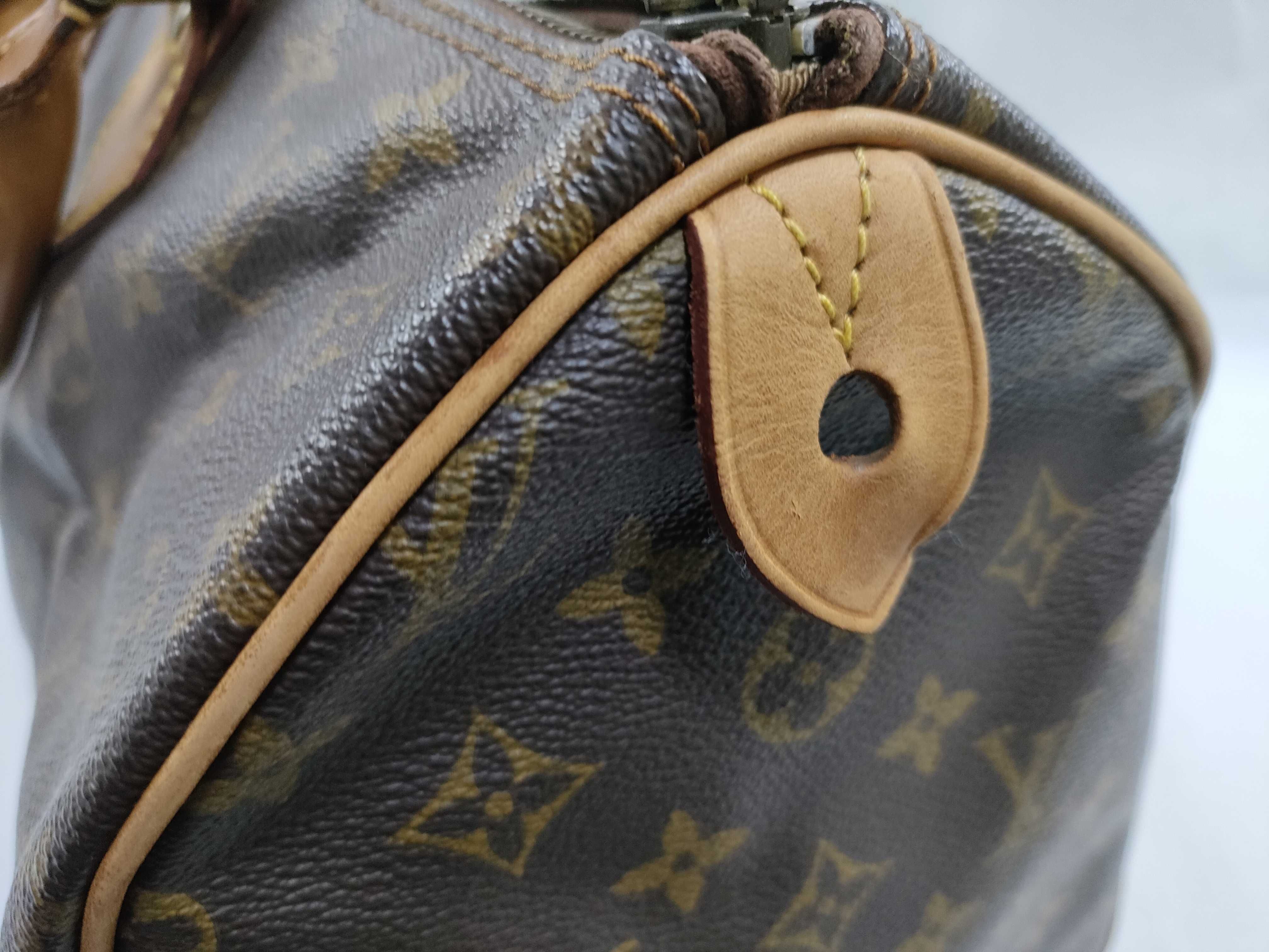 Monogram Speedy 35 M41524 (No serial number) Brown Boston Bag — view 11
