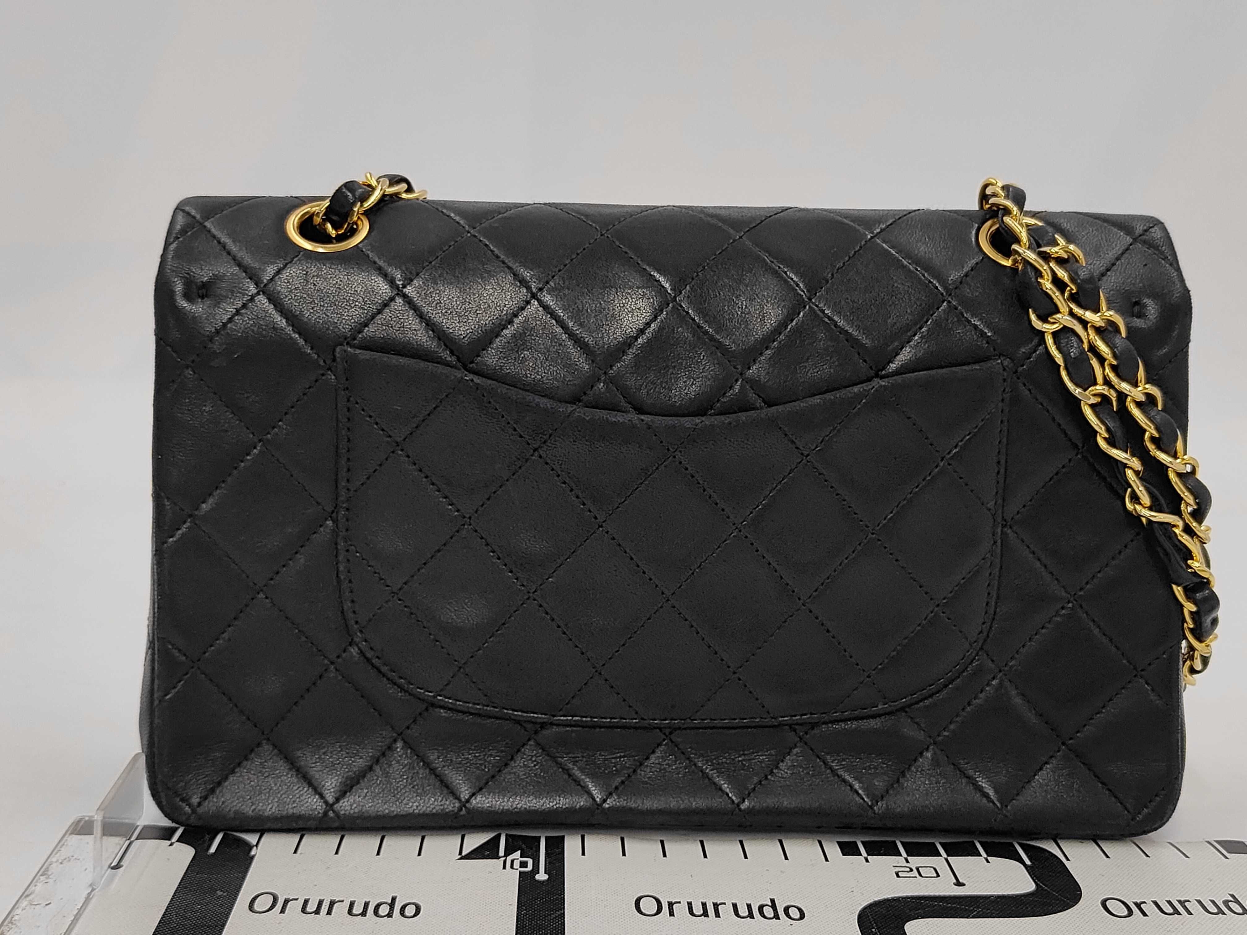 Matelassé 25 Double Flap Double Chain Lambskin Shoulder Bag — view 2