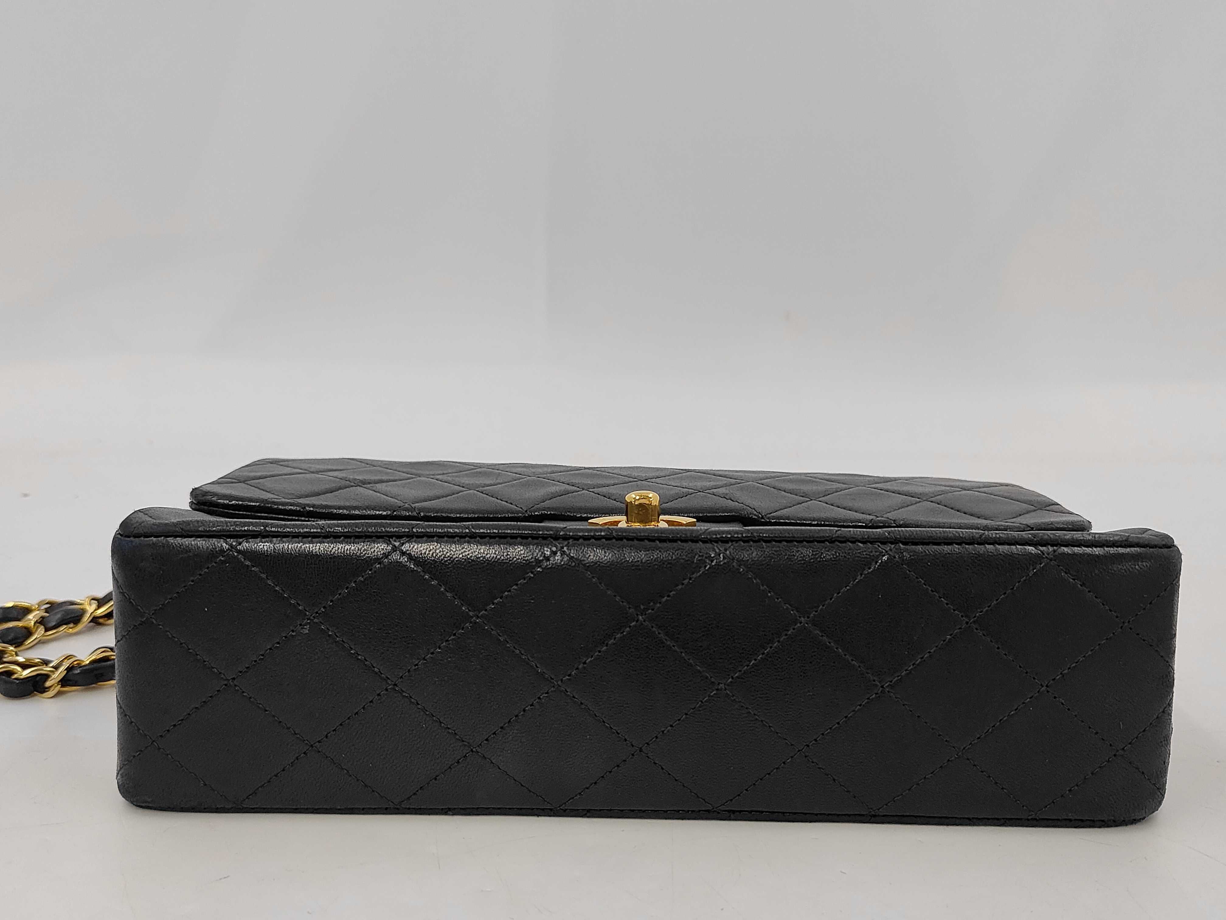 Matelassé 25 Double Flap Double Chain Lambskin Shoulder Bag — view 4