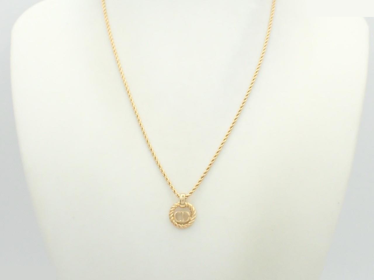 Gold necklace, chain approximately 44cm — view 3