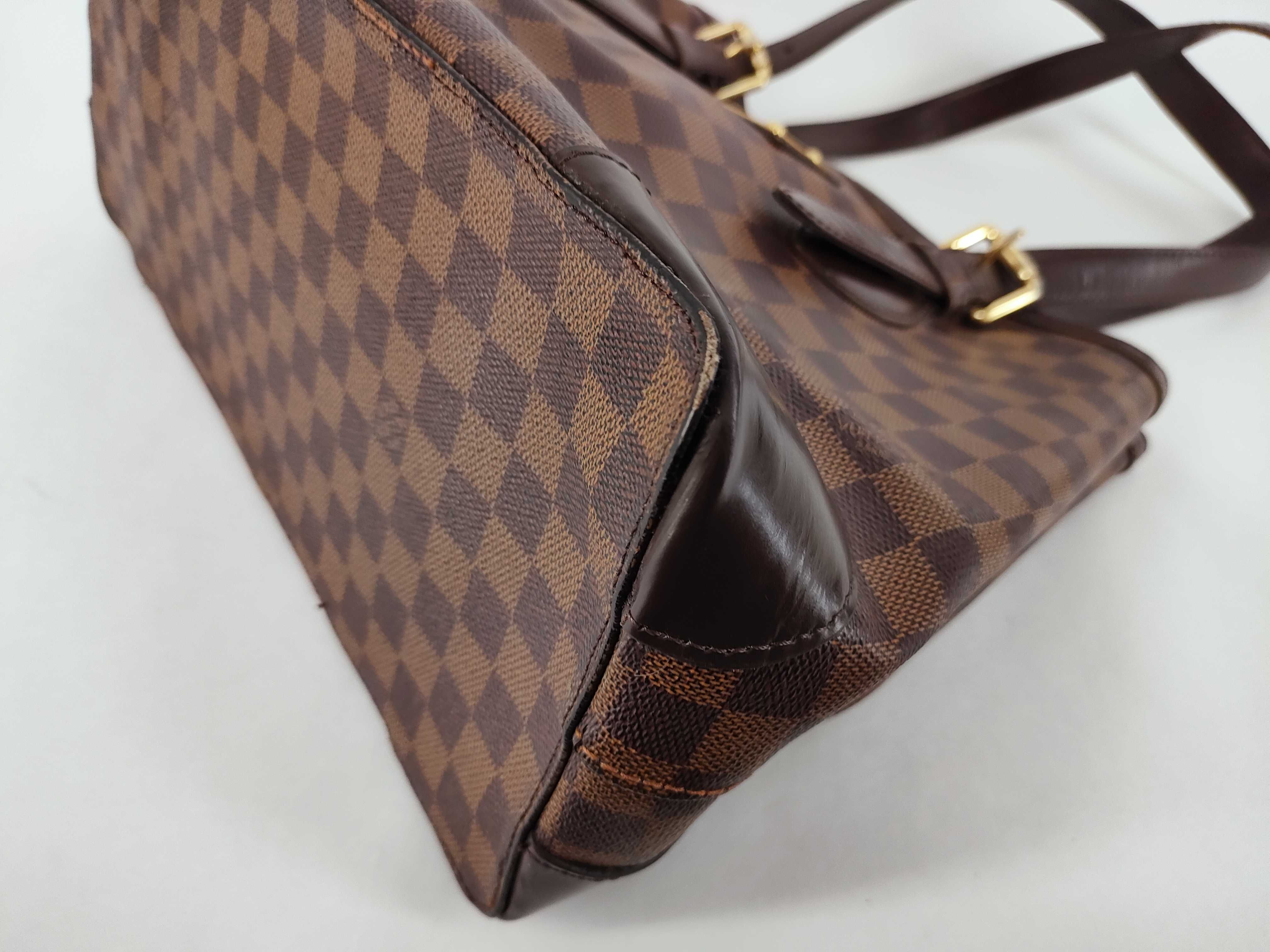 Damier Louis Vuitton Hampstead MM Tote Bag N51204 Damier Handbag Tote Bag — view 6