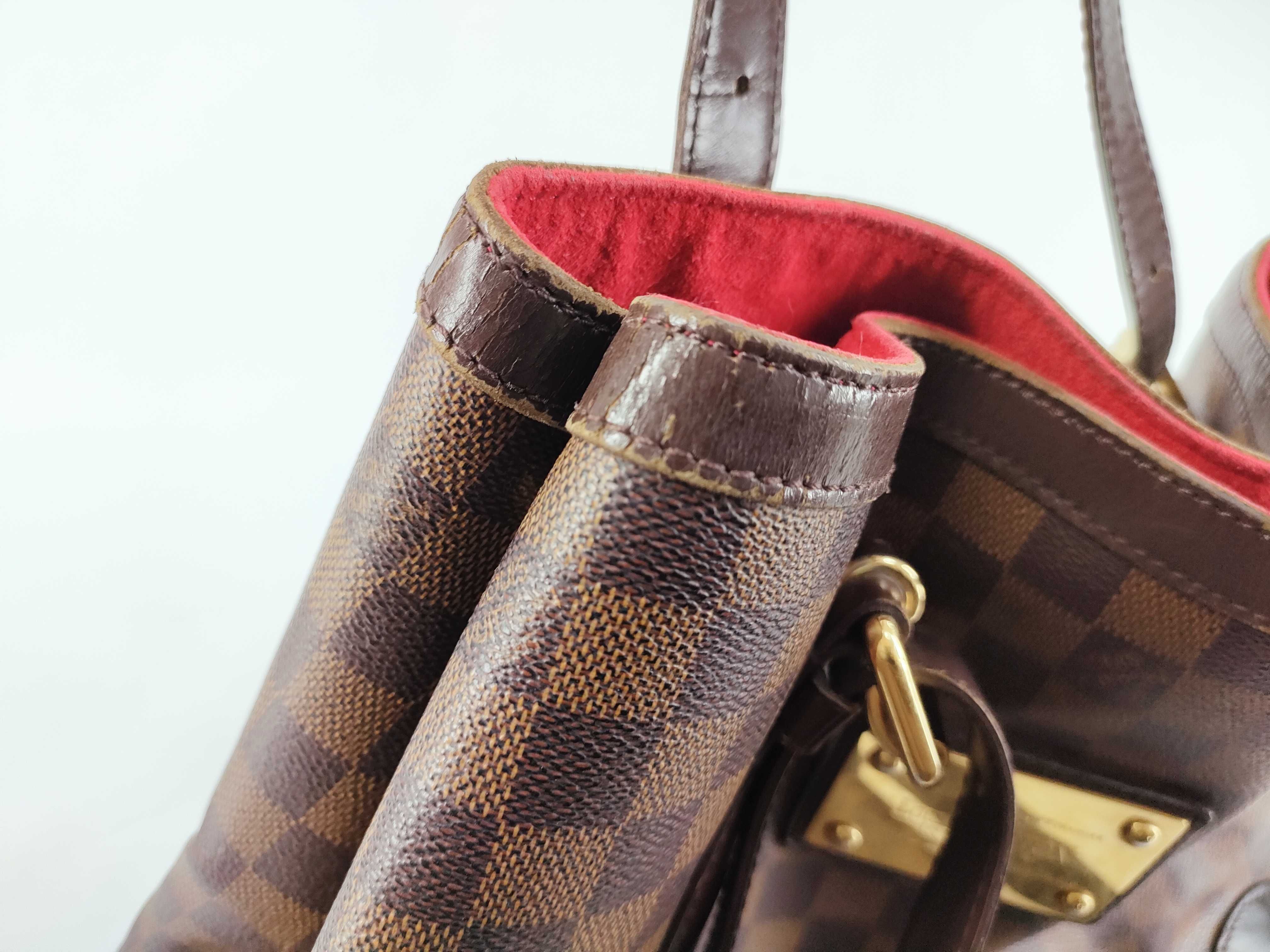 Damier Louis Vuitton Hampstead MM Tote Bag N51204 Damier Handbag Tote Bag — view 10