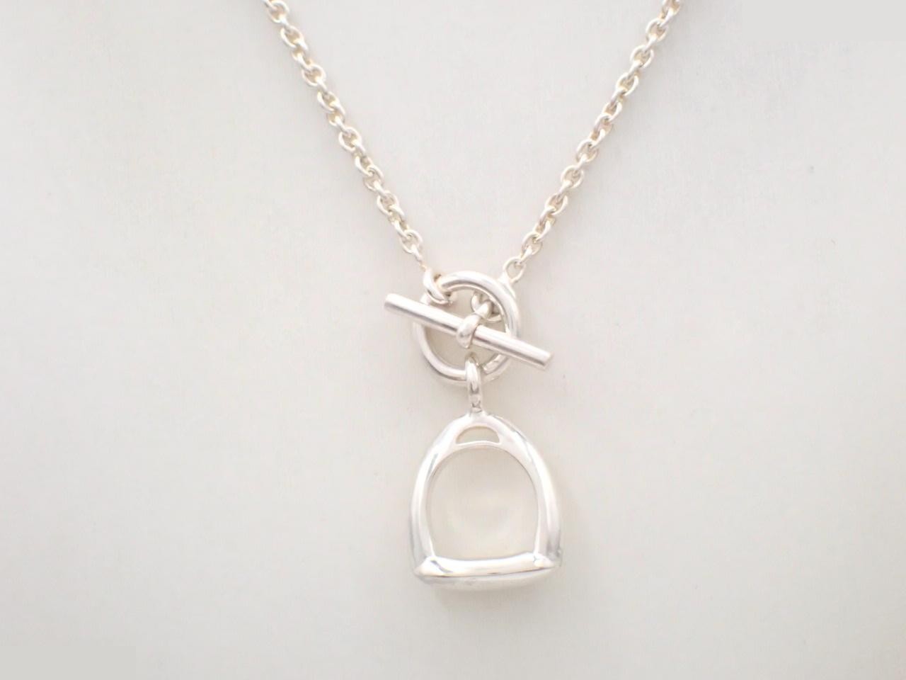 Amulet Etrier Necklace, 925 sterling silver, 10.8g — view 2