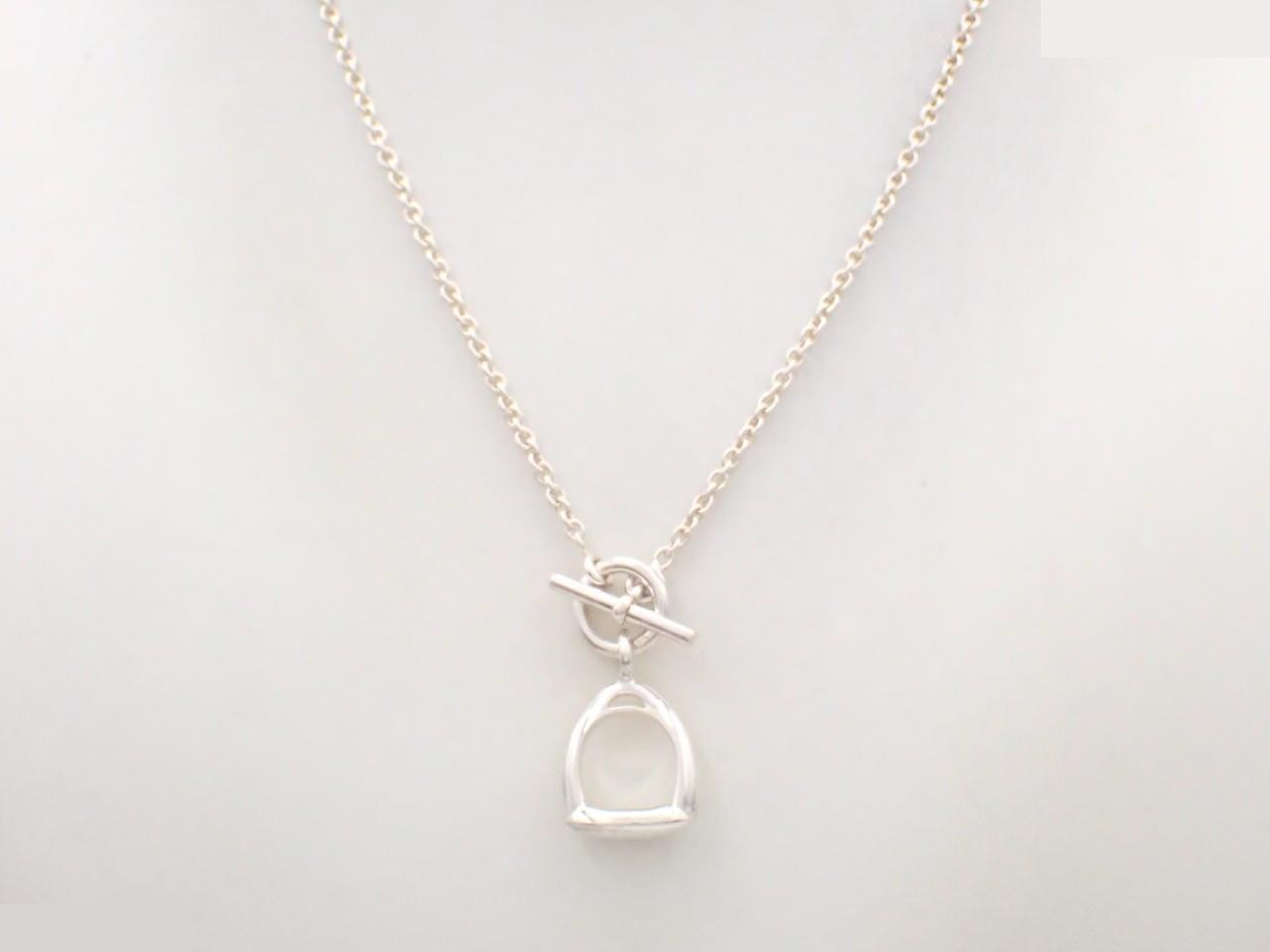 Amulet Etrier Necklace, 925 sterling silver, 10.8g — view 3