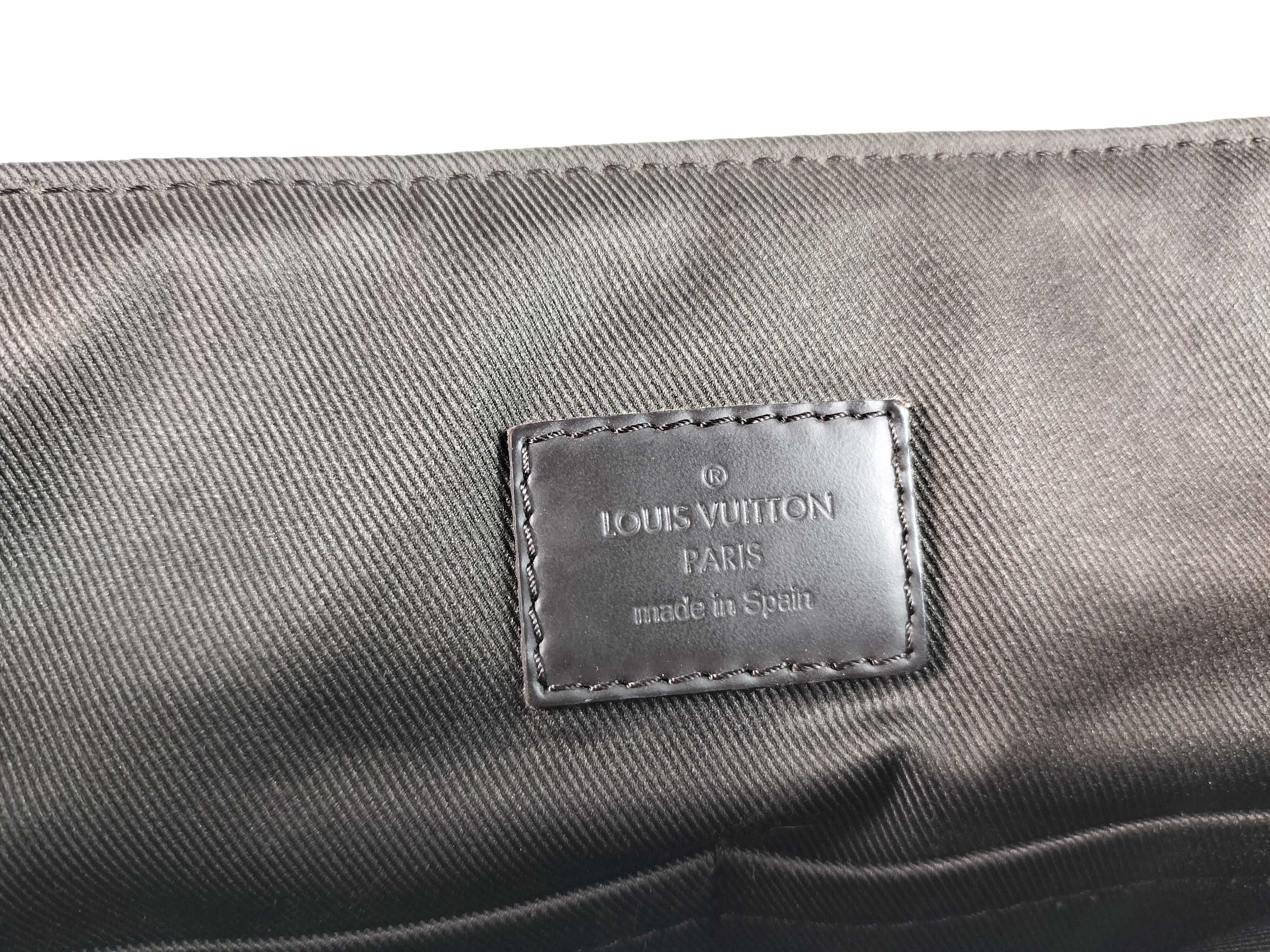 Damier Louis Vuitton Damier Ebene Men's Messenger Bag N41032 Shoulder Bag — view 11
