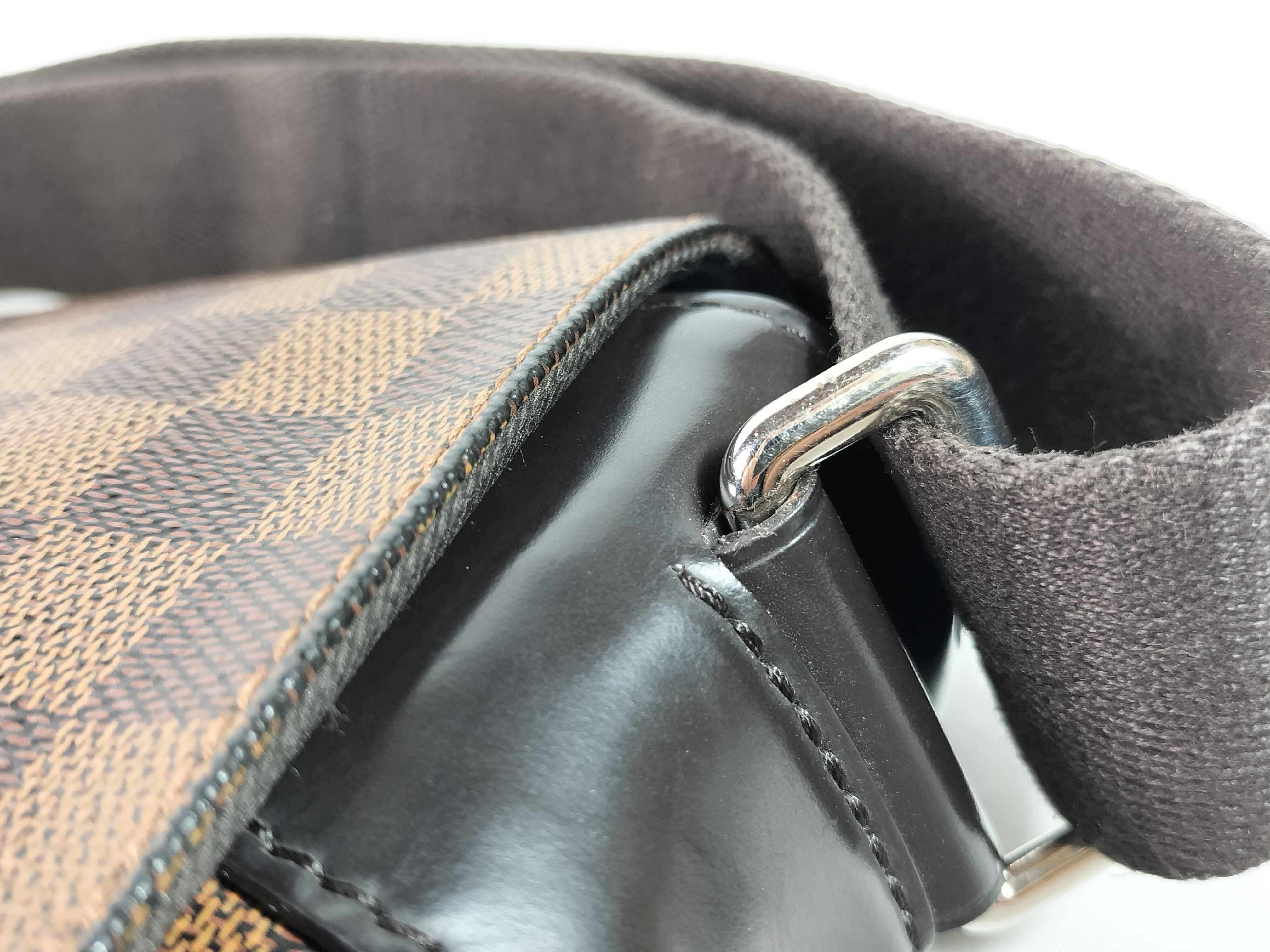 Damier Louis Vuitton Damier Ebene Men's Messenger Bag N41032 Shoulder Bag — view 6