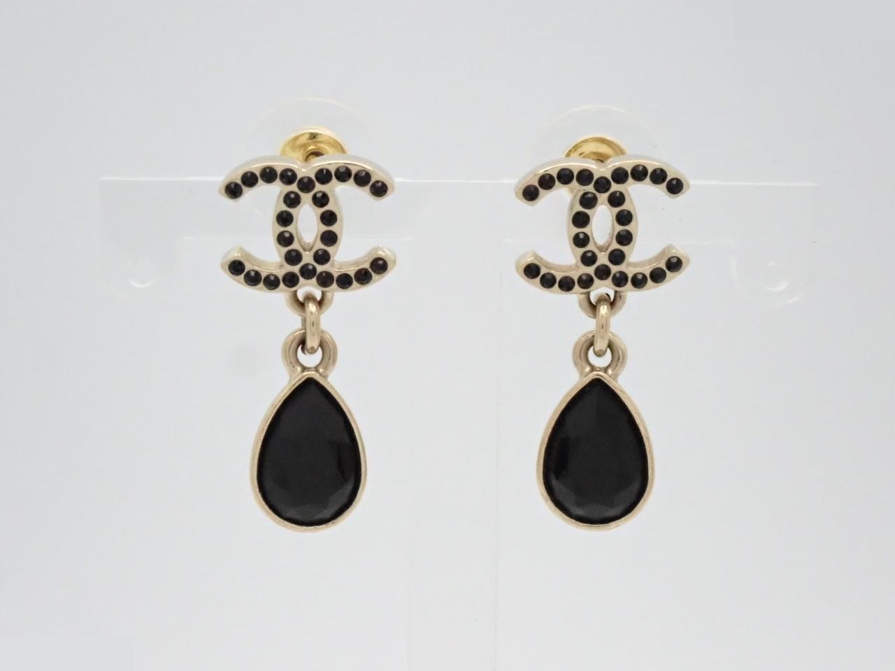 B21K Coco Mark Black Rhinestone Swing