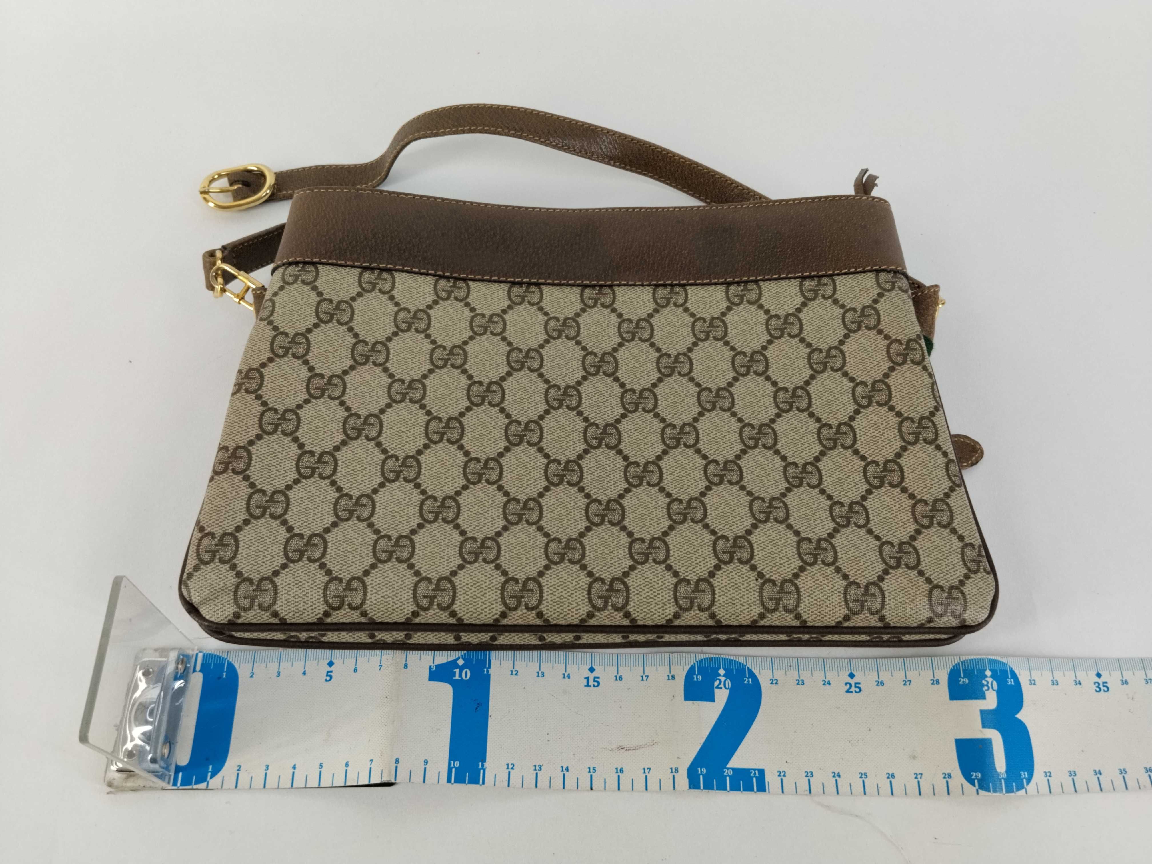 GG Supreme Shoulder Bag, Sherry Brown — view 2