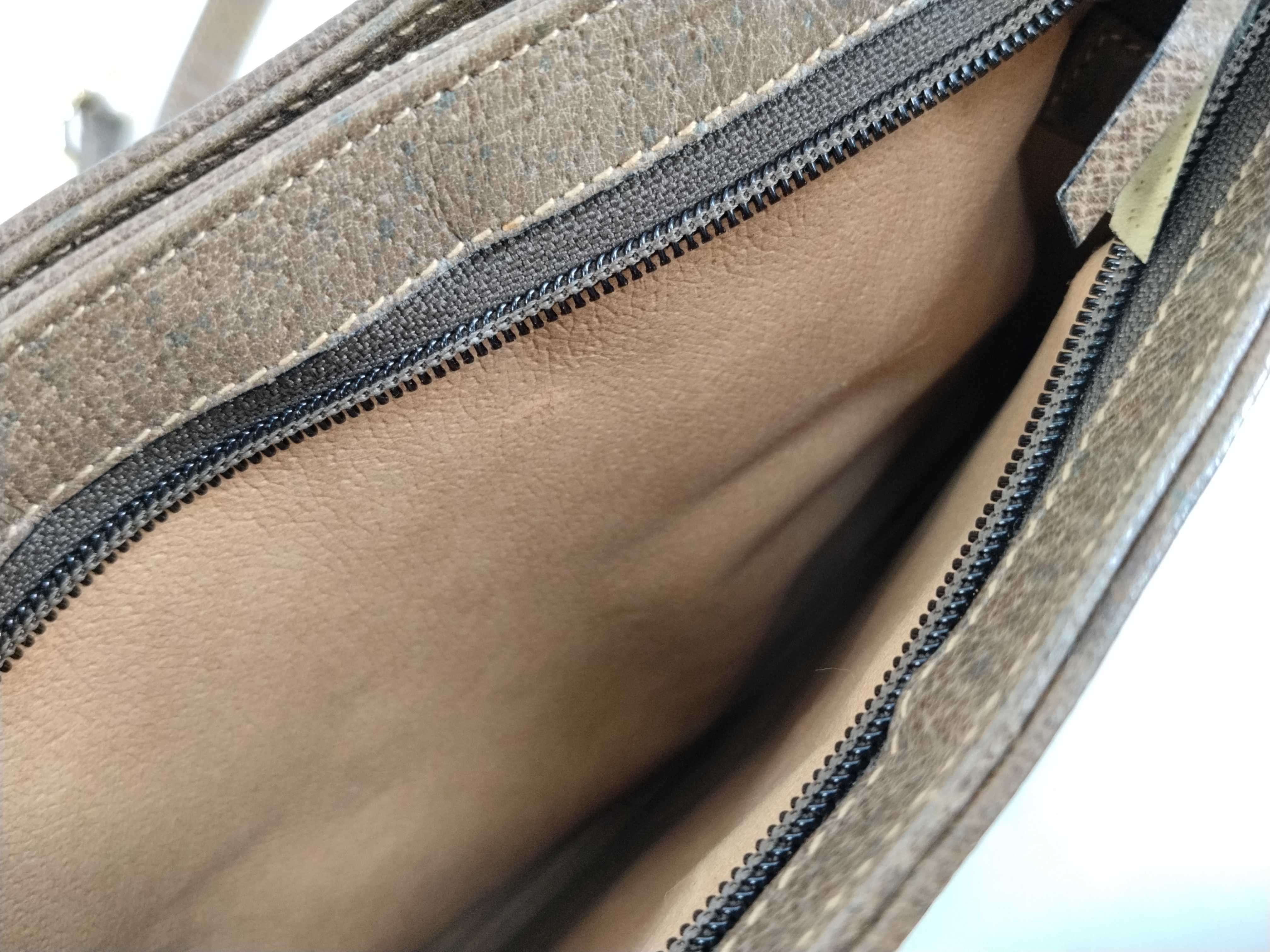 GG Supreme Shoulder Bag, Sherry Brown — view 13