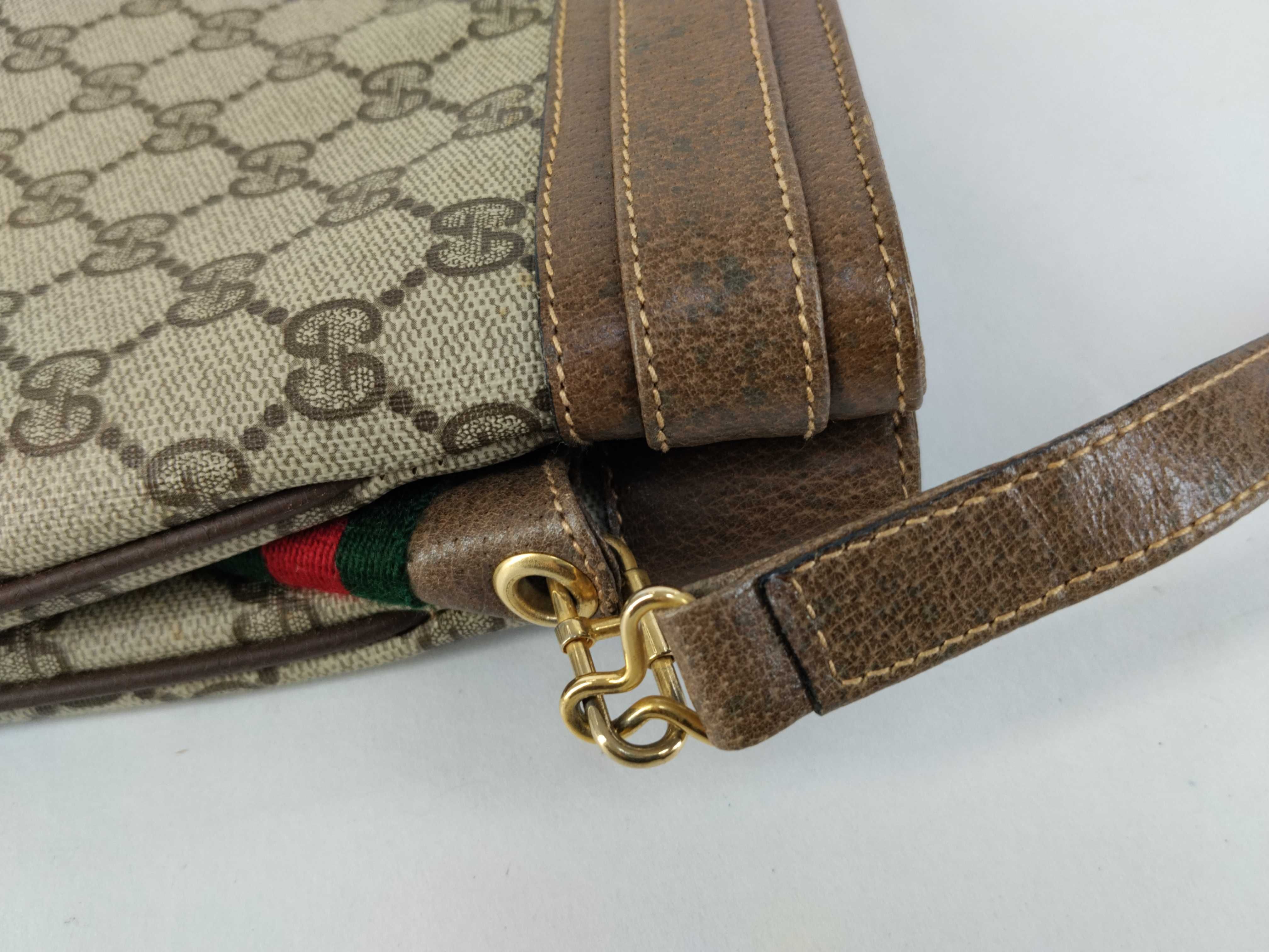 GG Supreme Shoulder Bag, Sherry Brown — view 5