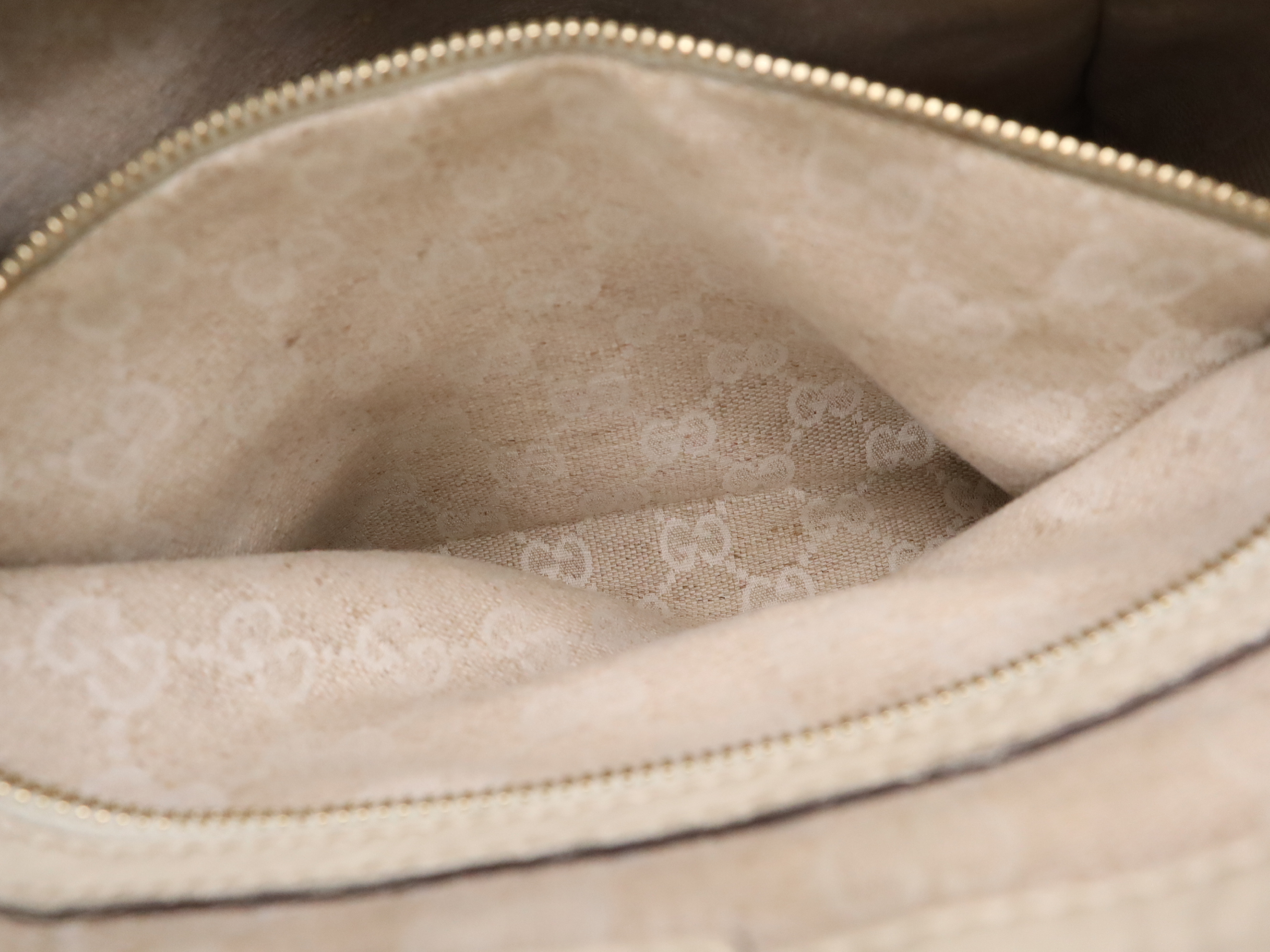 308360 Leather Bamboo Ivory Handbag — view 12