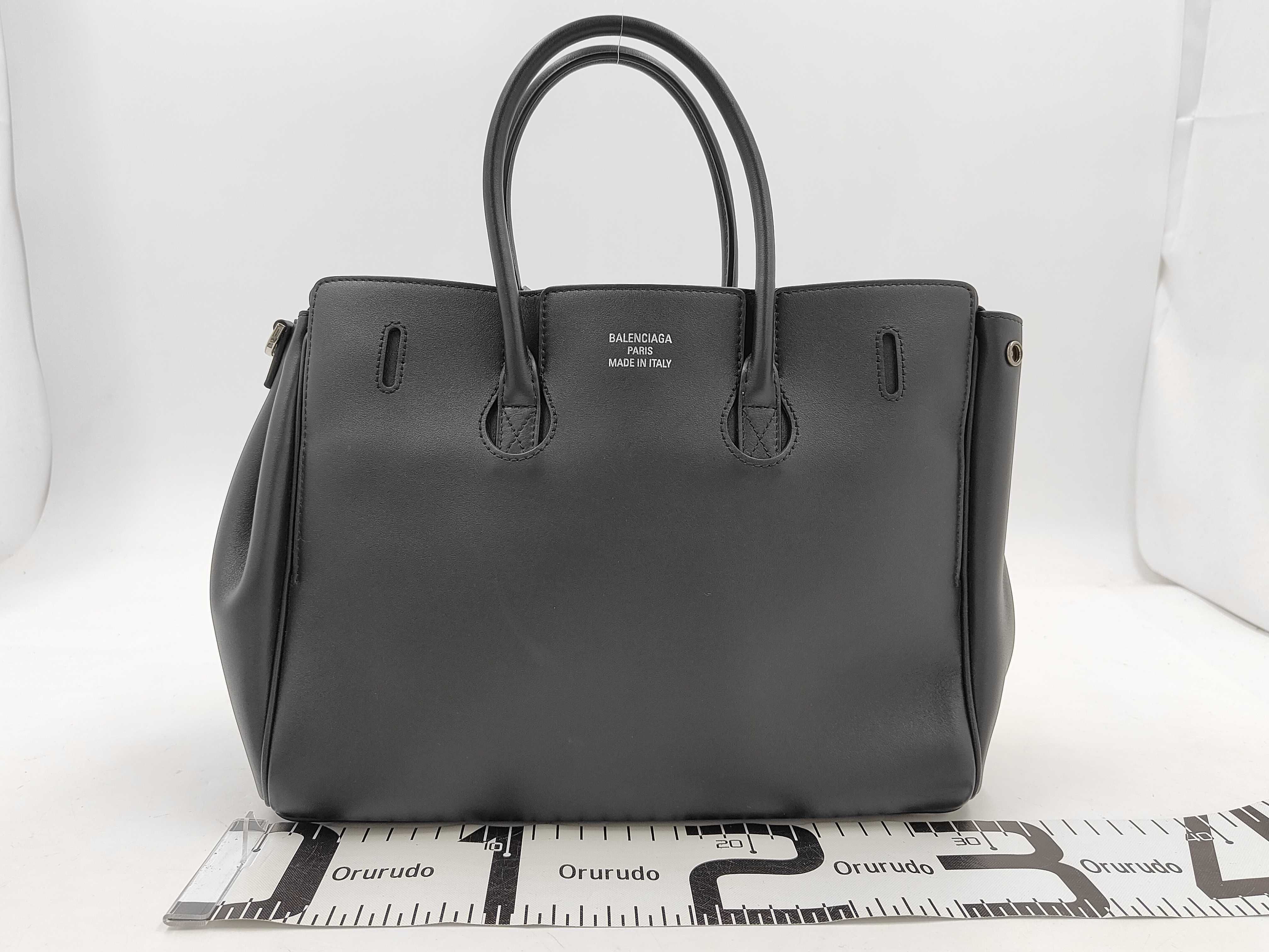 BEL AIR Carryall Bag, Medium, Smooth Leather, Black, 812545 (Handbag) — view 2