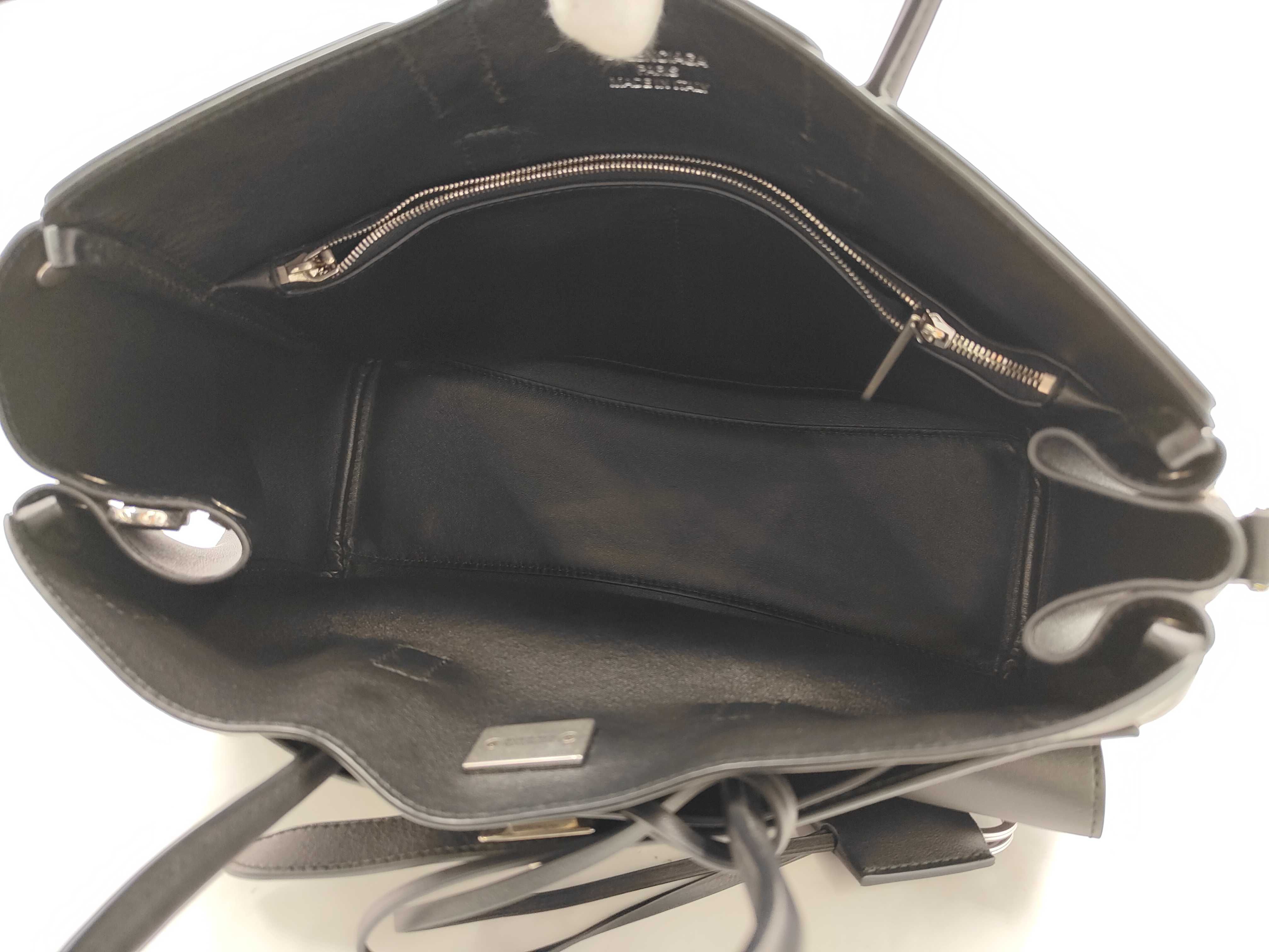 BEL AIR Carryall Bag, Medium, Smooth Leather, Black, 812545 (Handbag) — view 6