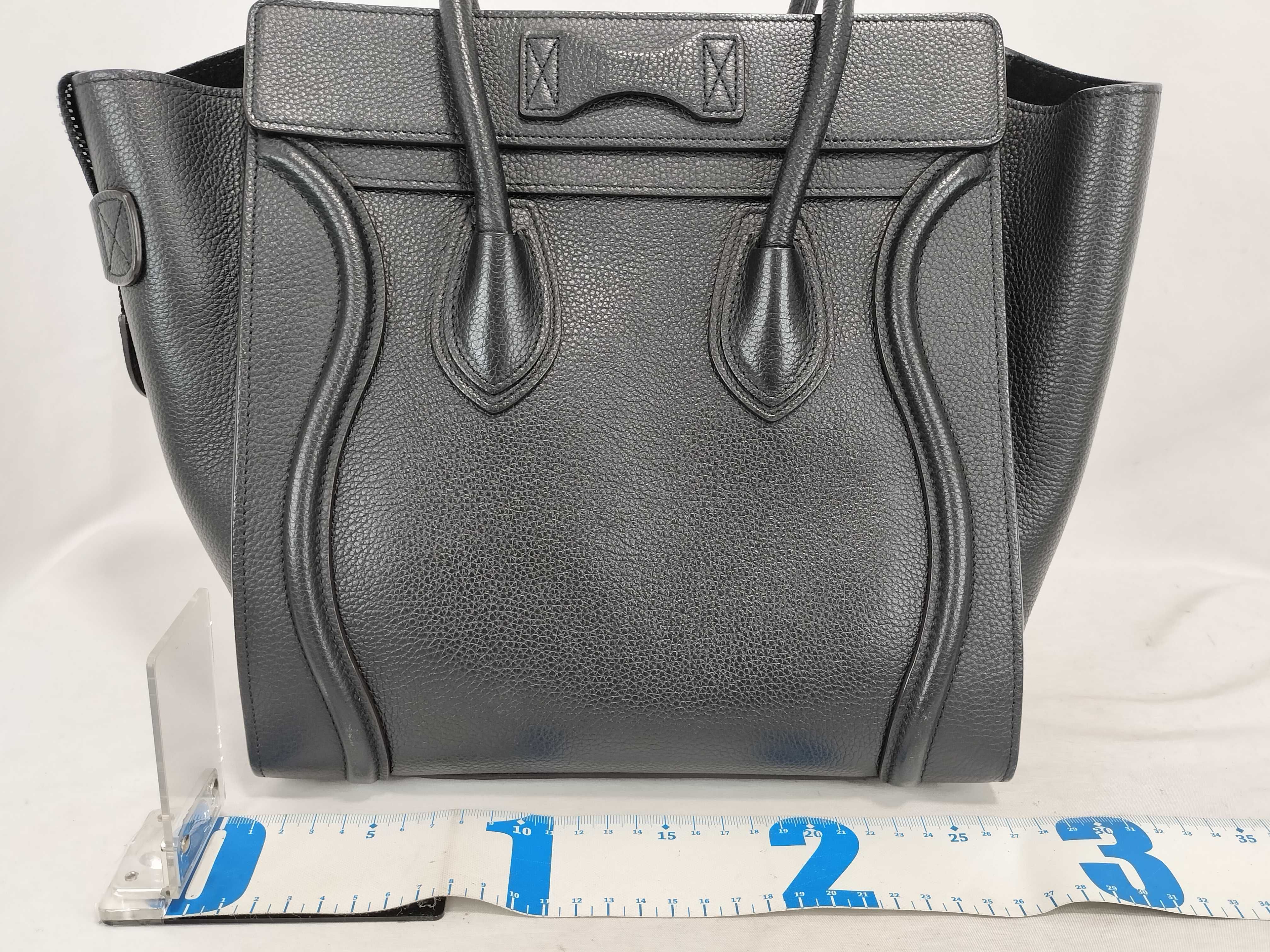 Luggage Micro Shopper Black Handbag — view 2