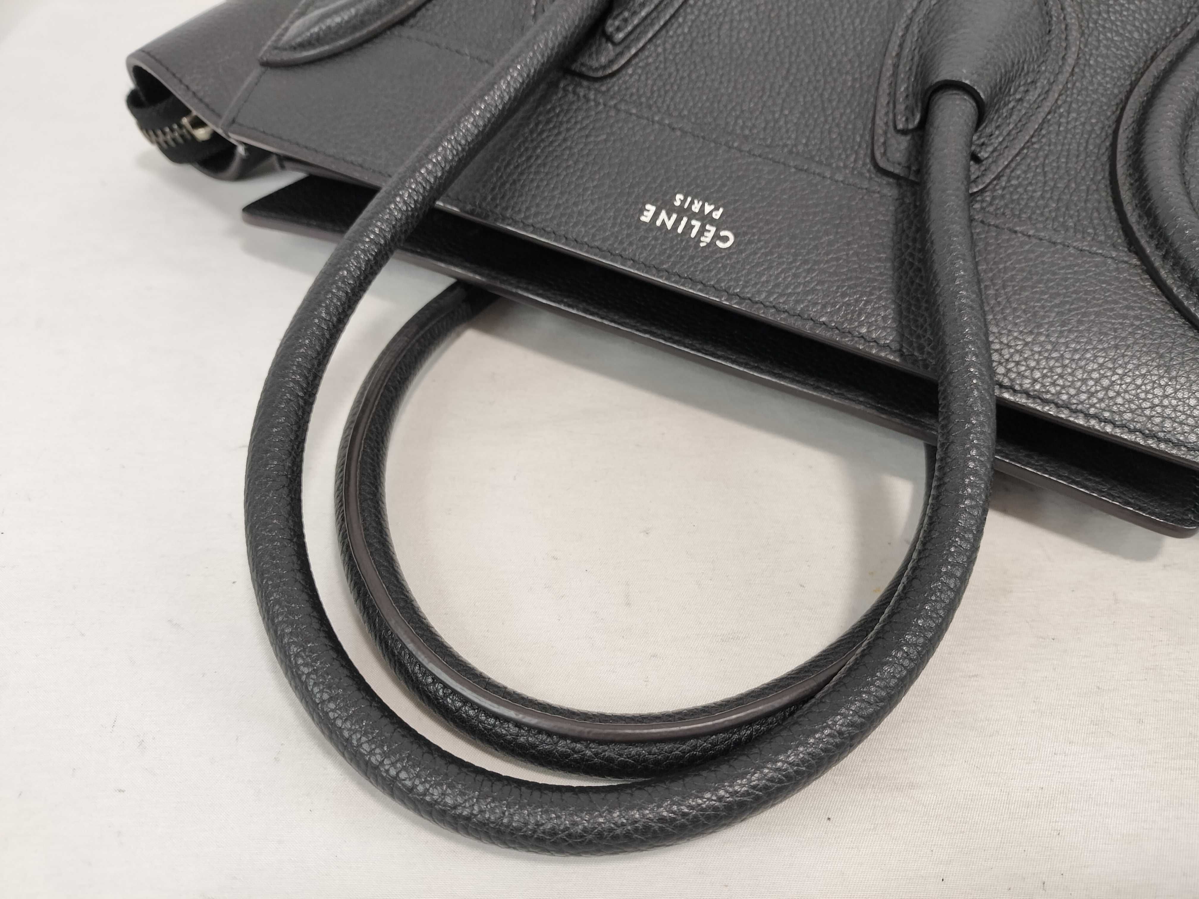 Luggage Micro Shopper Black Handbag — view 3