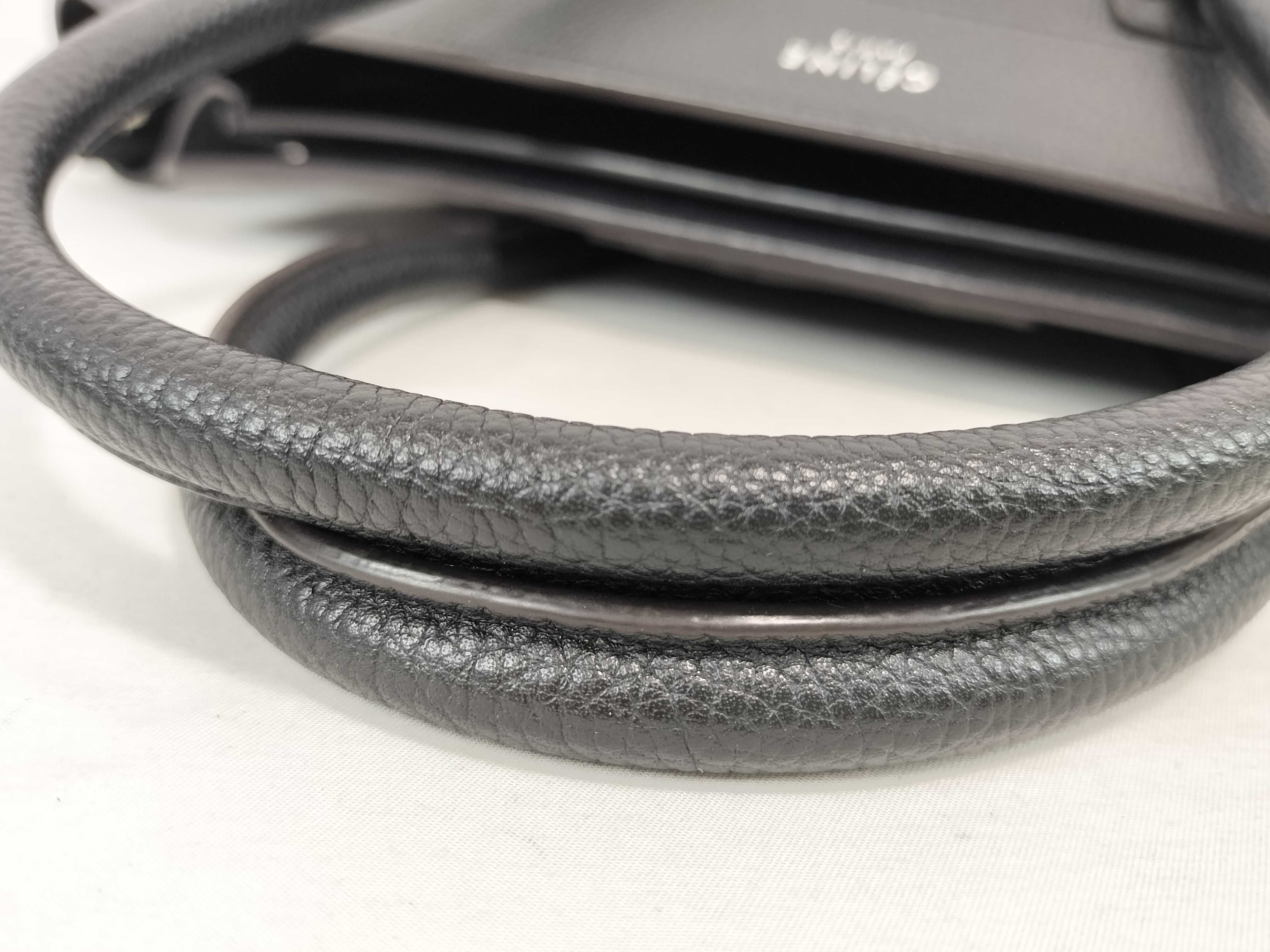 Luggage Micro Shopper Black Handbag — view 4