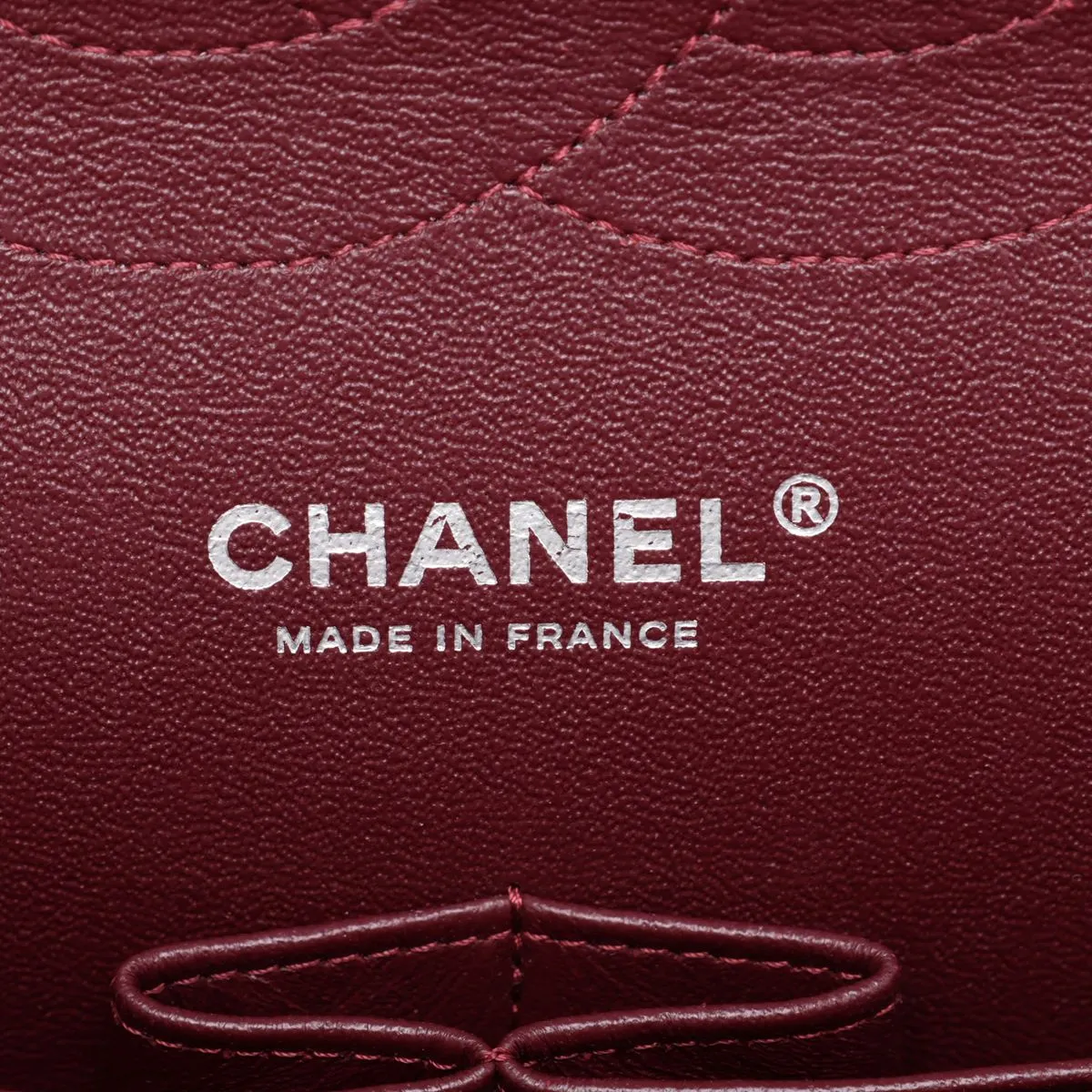 [Individually packaged] Chanel Large Matelassé 30 Caviar Skin Double Flap Double Chain Bag, Black with Silver Hardware, 18266629, Serial Number 18, A58600 — view 11