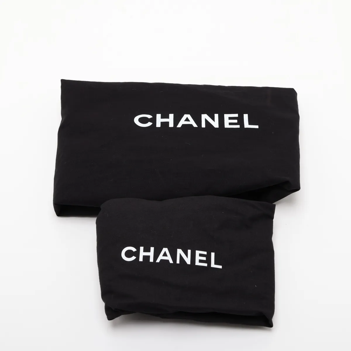 [Individually packaged] Chanel Large Matelassé 30 Caviar Skin Double Flap Double Chain Bag, Black with Silver Hardware, 18266629, Serial Number 18, A58600 — view 12