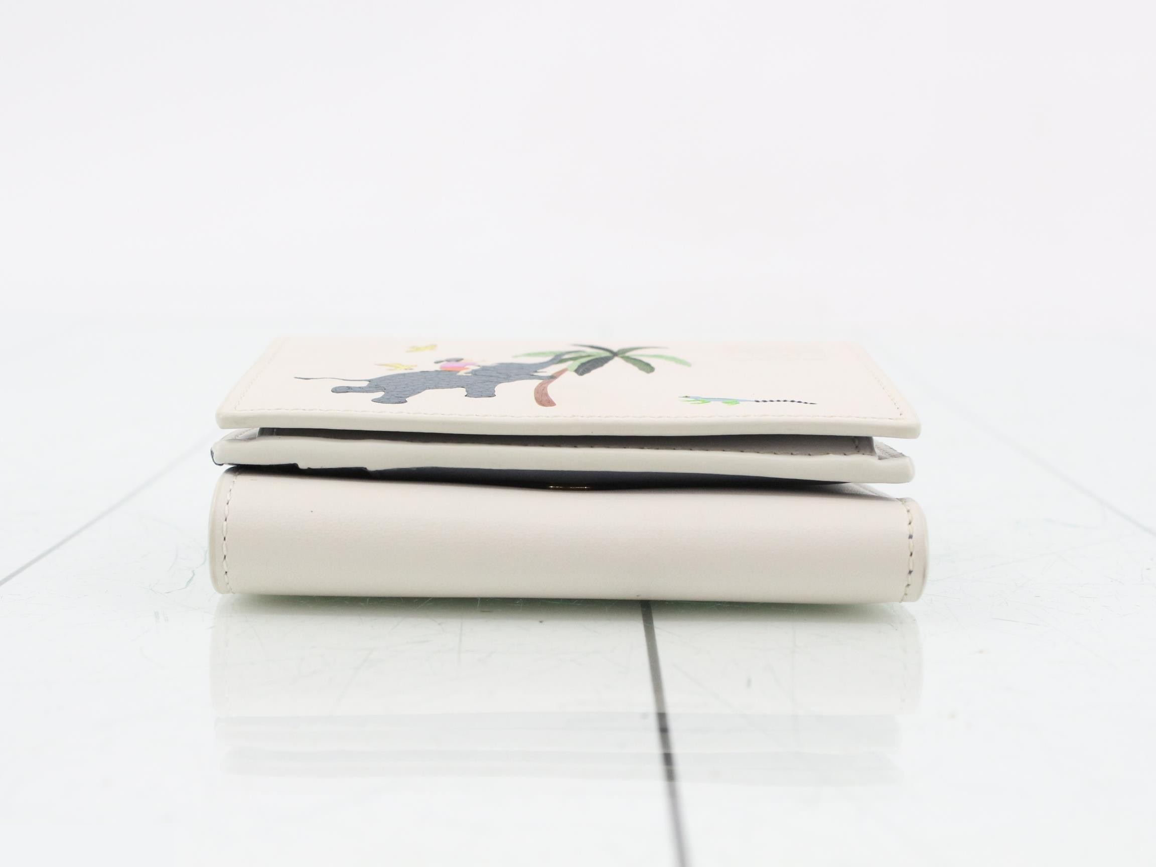 Anagram Tri-fold Elephant Suna Fujita Collaboration Folding Wallet — view 3