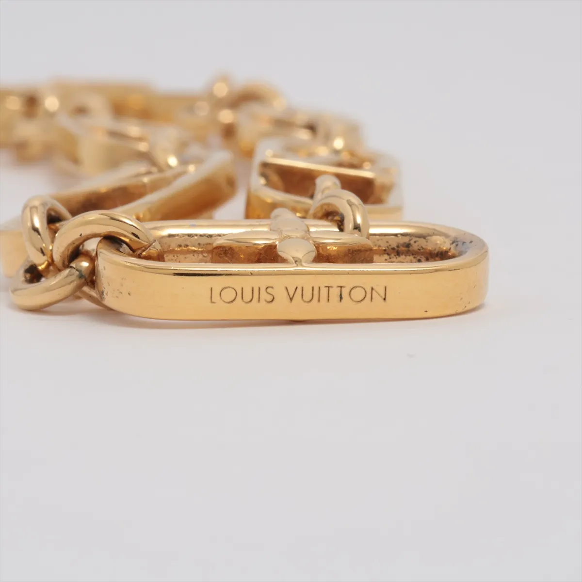 PAM01123 Necklace My LV Chain BY2243 Necklace GP Gold — view 4