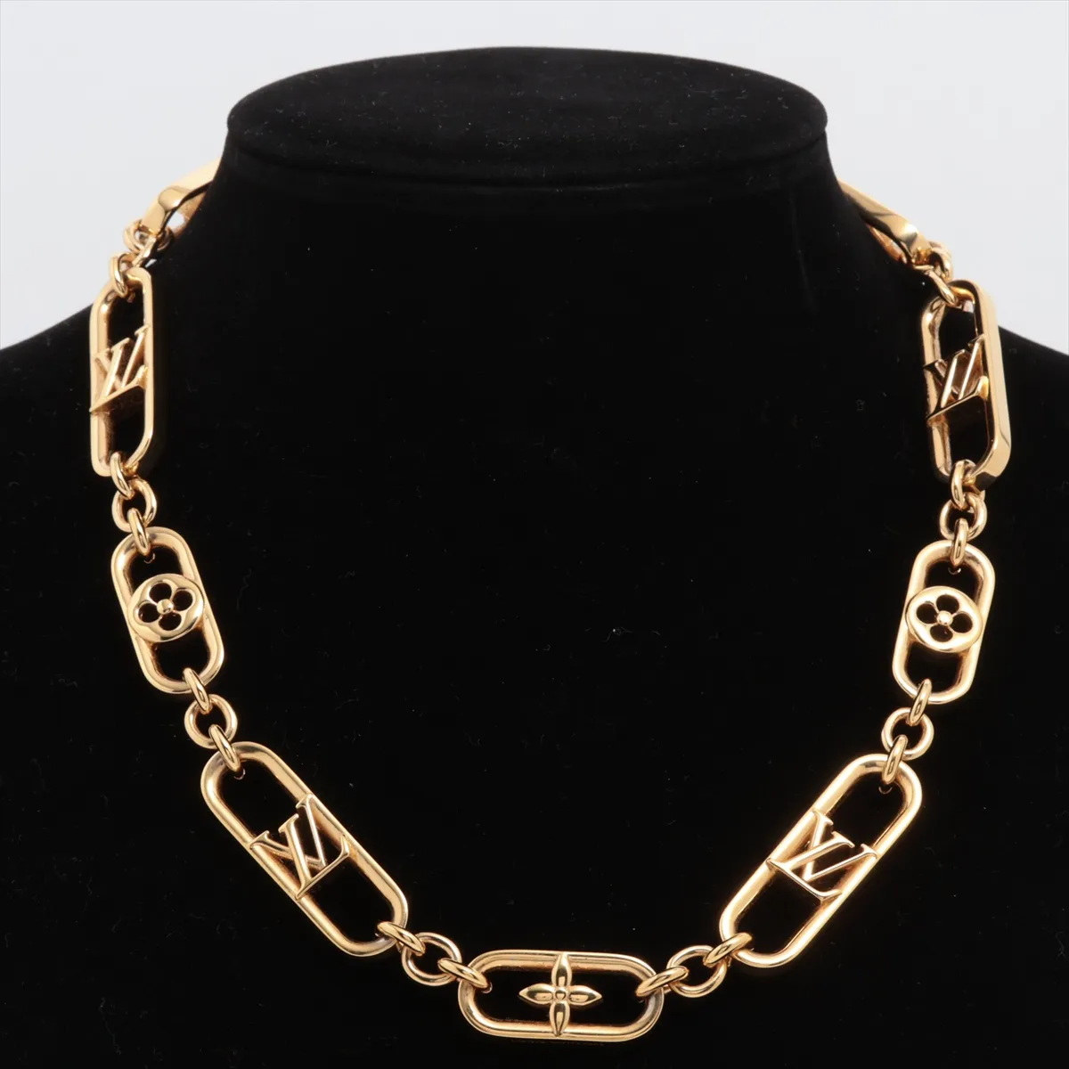 PAM01123 Necklace My LV Chain BY2243 Necklace GP Gold — view 5