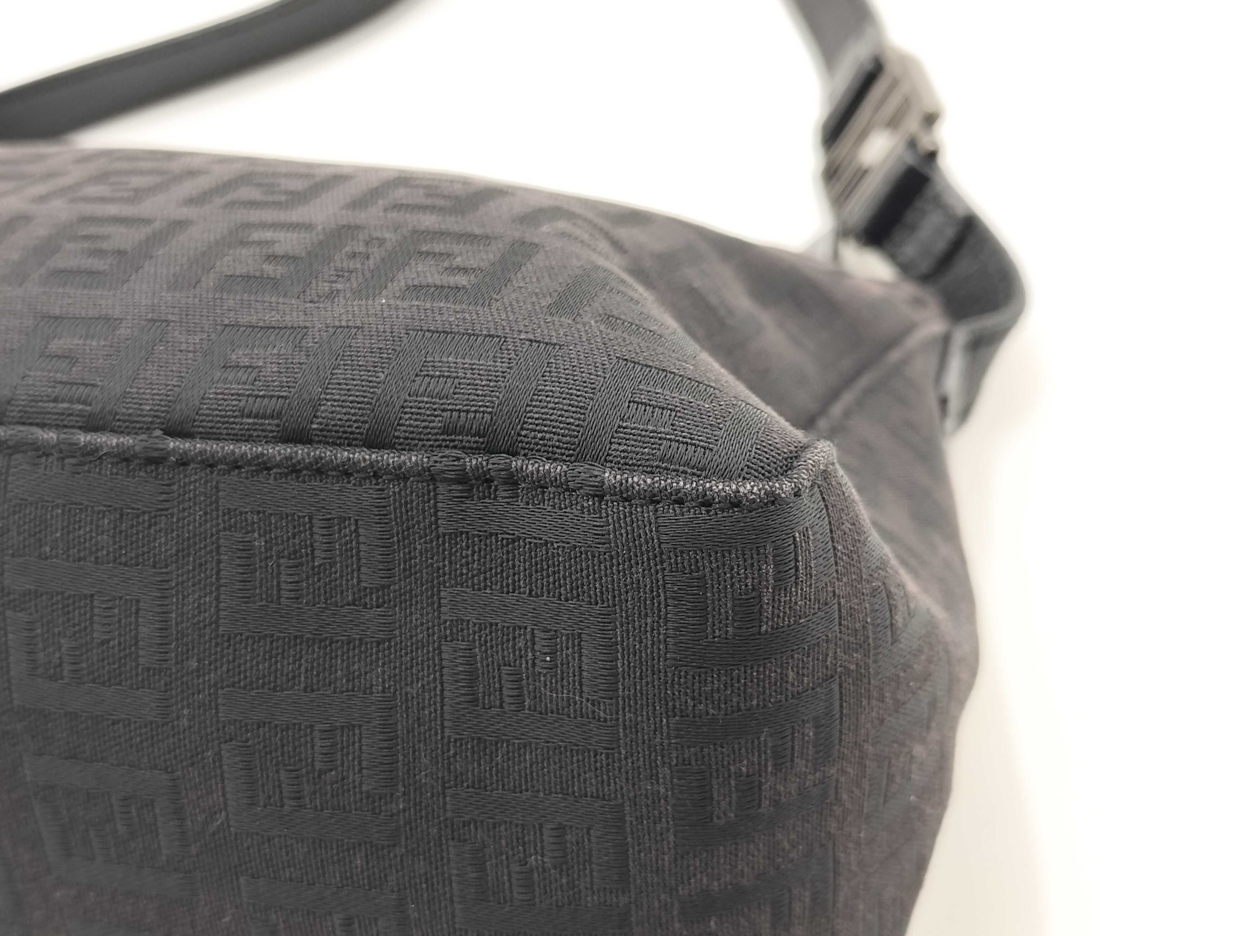 Zucca One-Shoulder Pouch, Black, 8BR444, Shoulder Bag — view 7