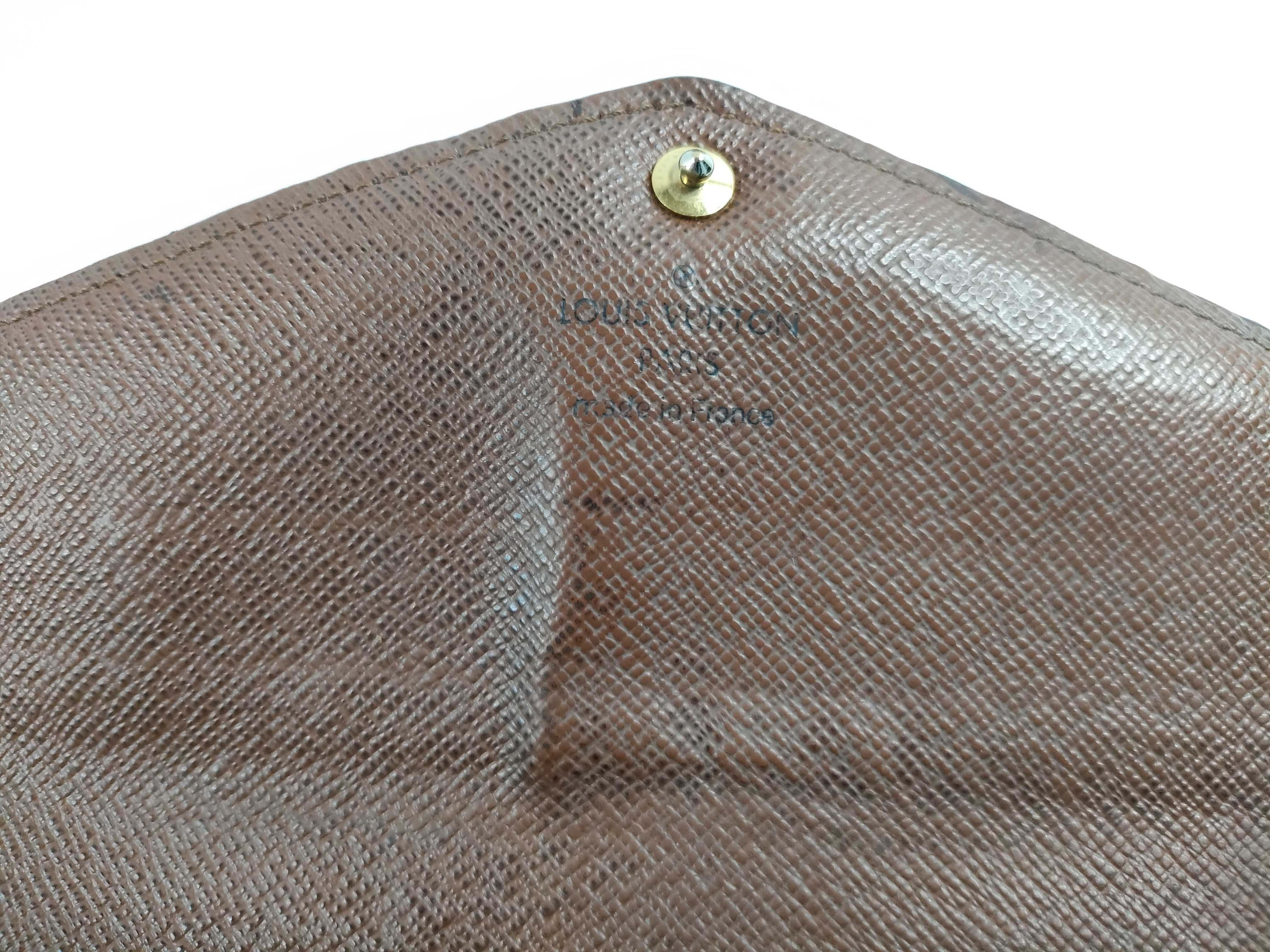 Monogram Louis Vuitton Monogram Sarah Wallet — view 9