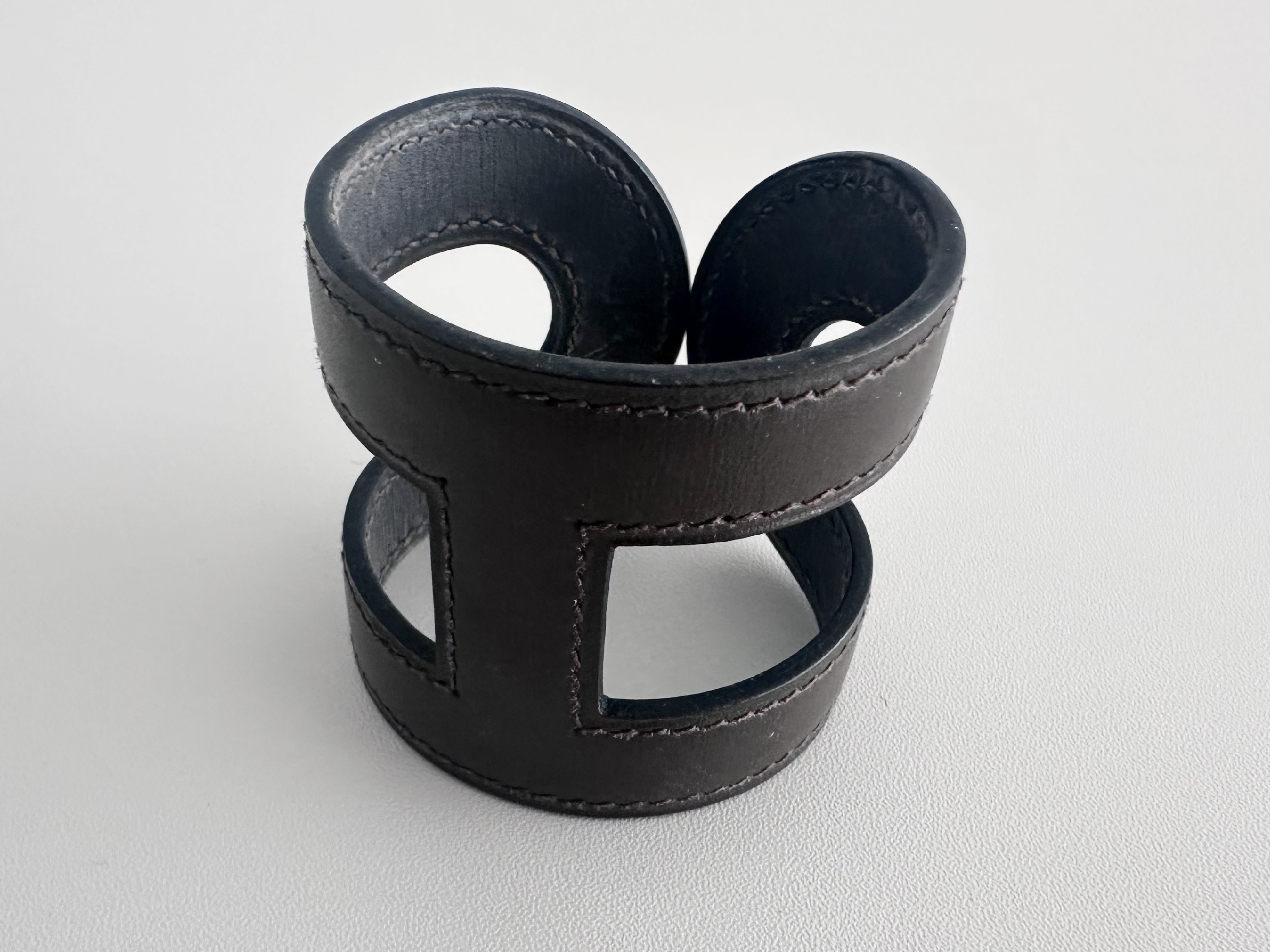 ANO Leather Bangle Bracelet/Bangle — view 2
