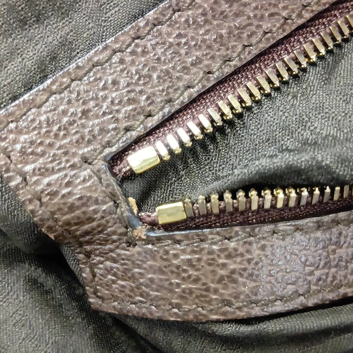 x Gucci The Hacker Project PVC x Leather 2-Way Boston Bag Brown 680124 — view 12