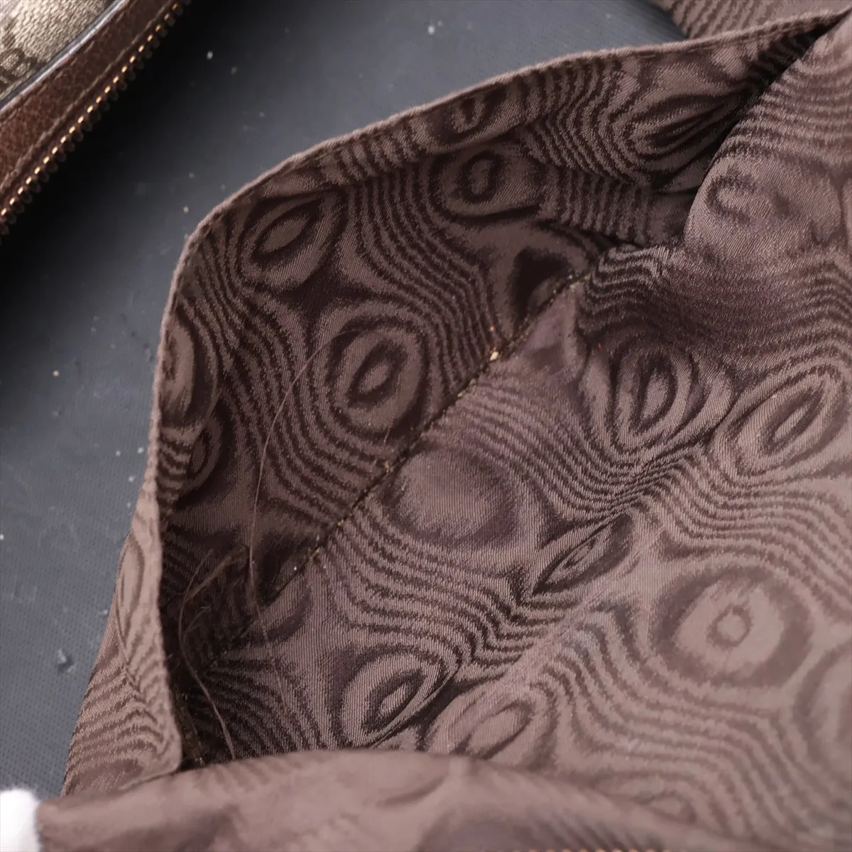 x Gucci The Hacker Project PVC x Leather 2-Way Boston Bag Brown 680124 — view 8