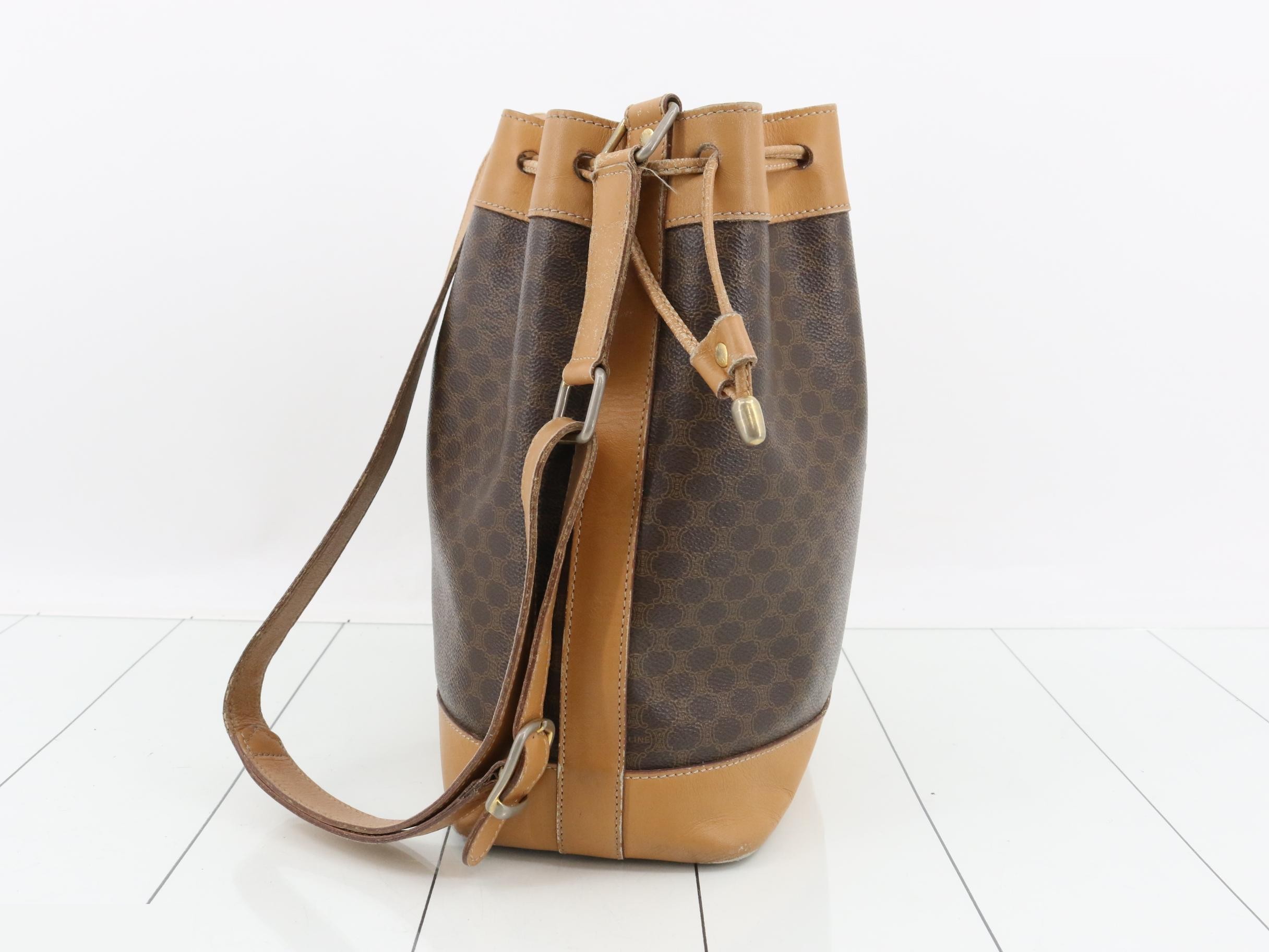 Drawstring shoulder bag — view 4