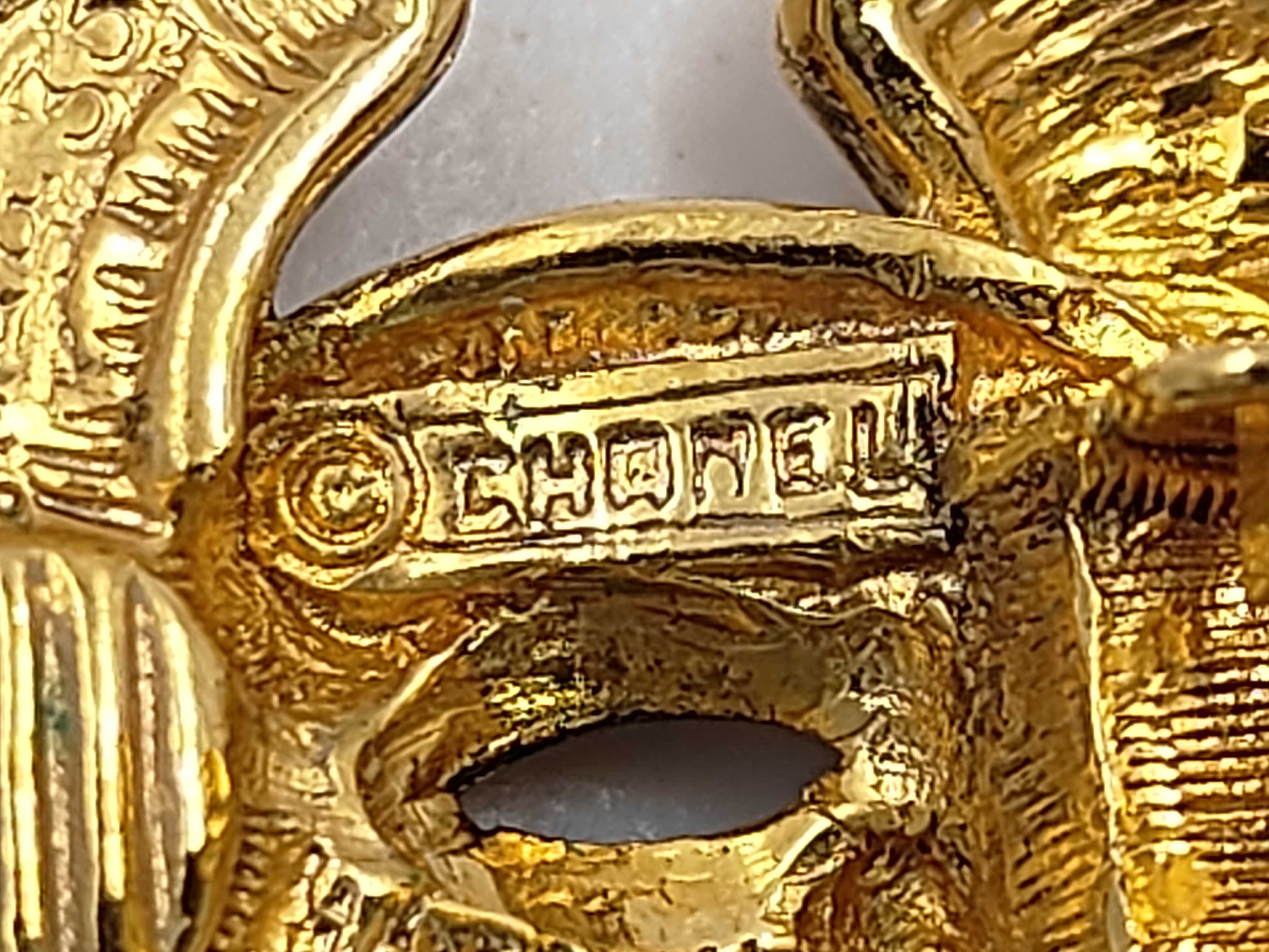 Coco Mark Earrings, Gold Earrings — view 5