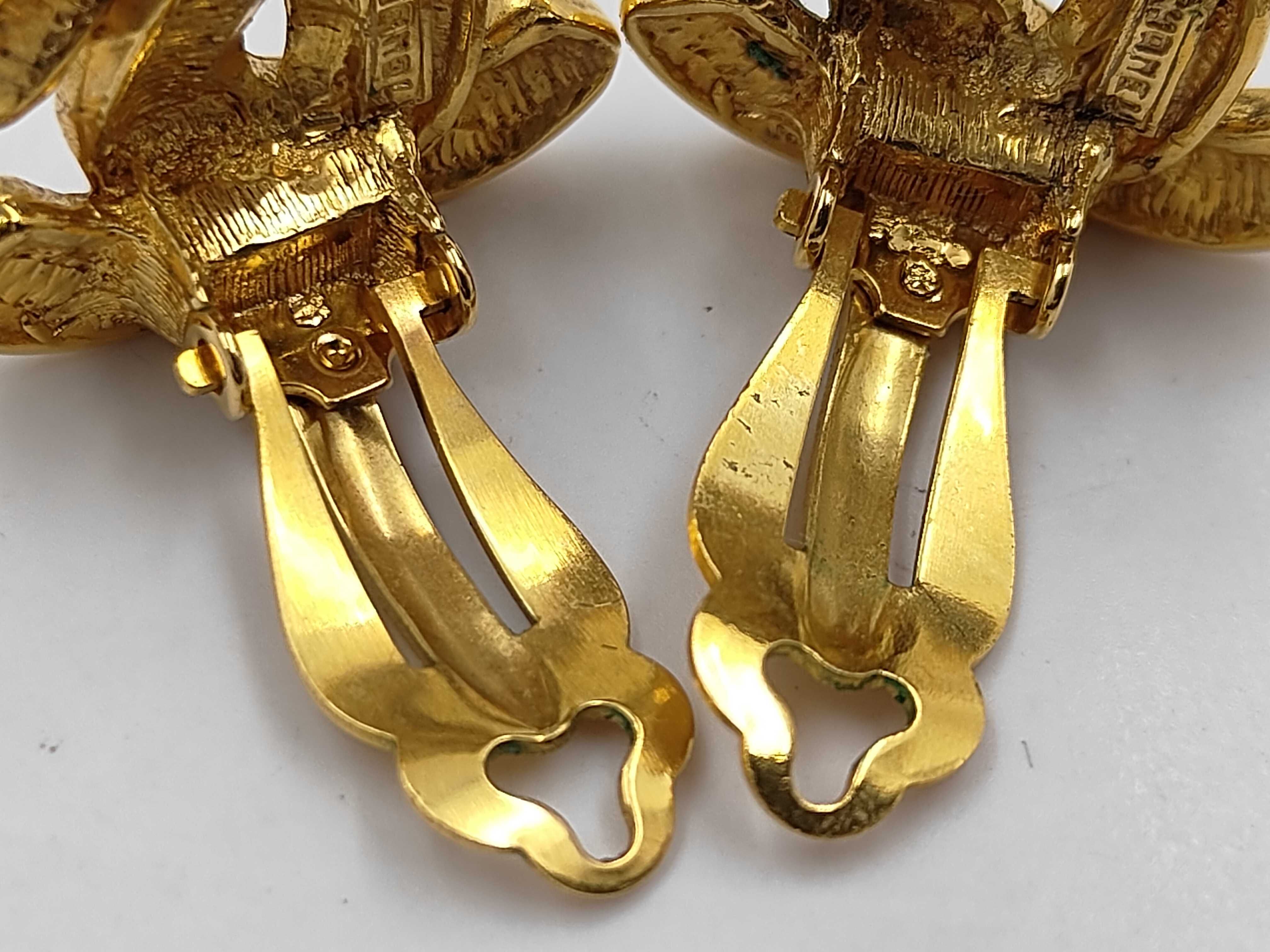 Coco Mark Earrings, Gold Earrings — view 8