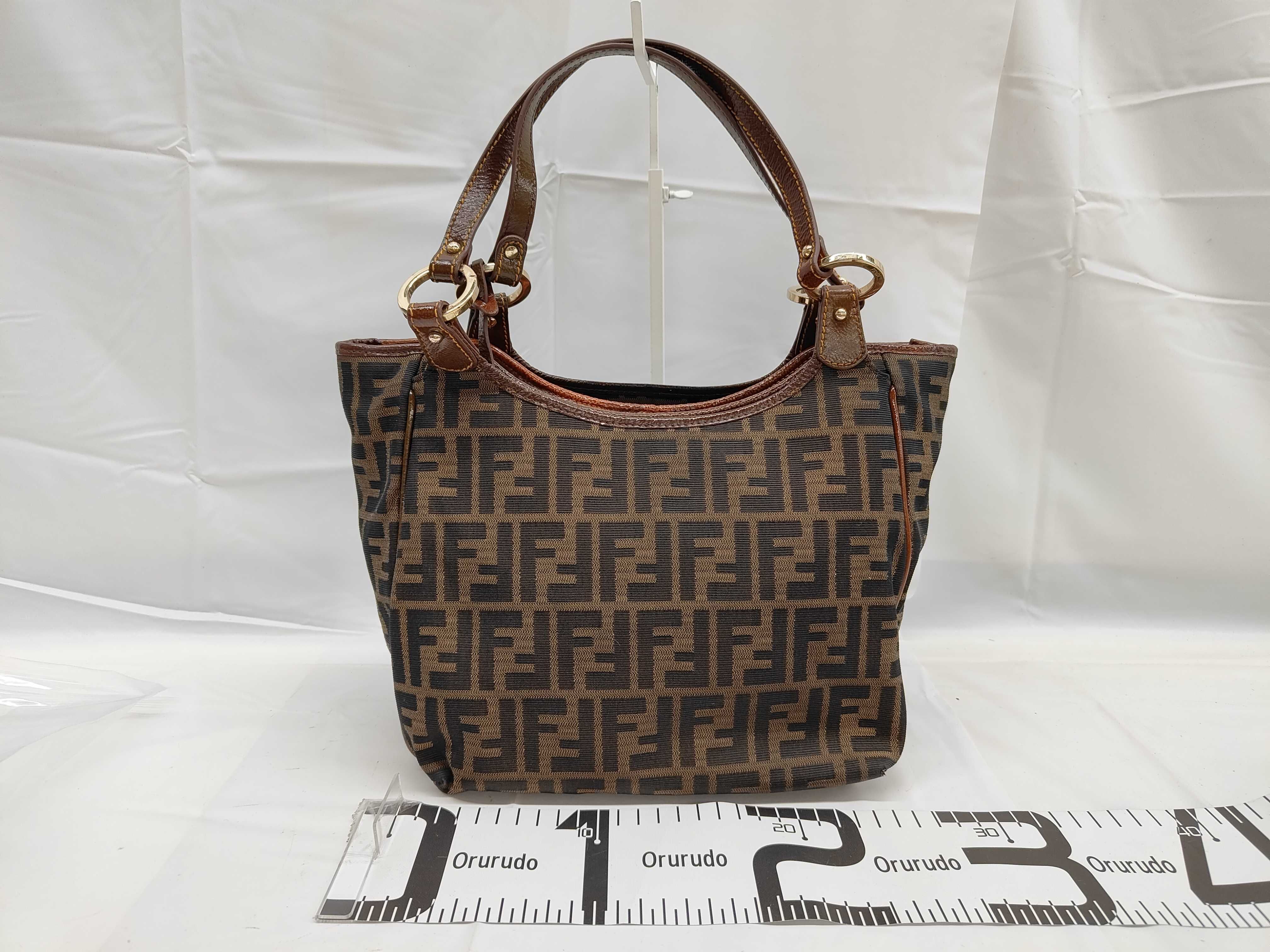 Zucca pattern FF Logo Zucca Shoulder Bag Tote Bag — view 2
