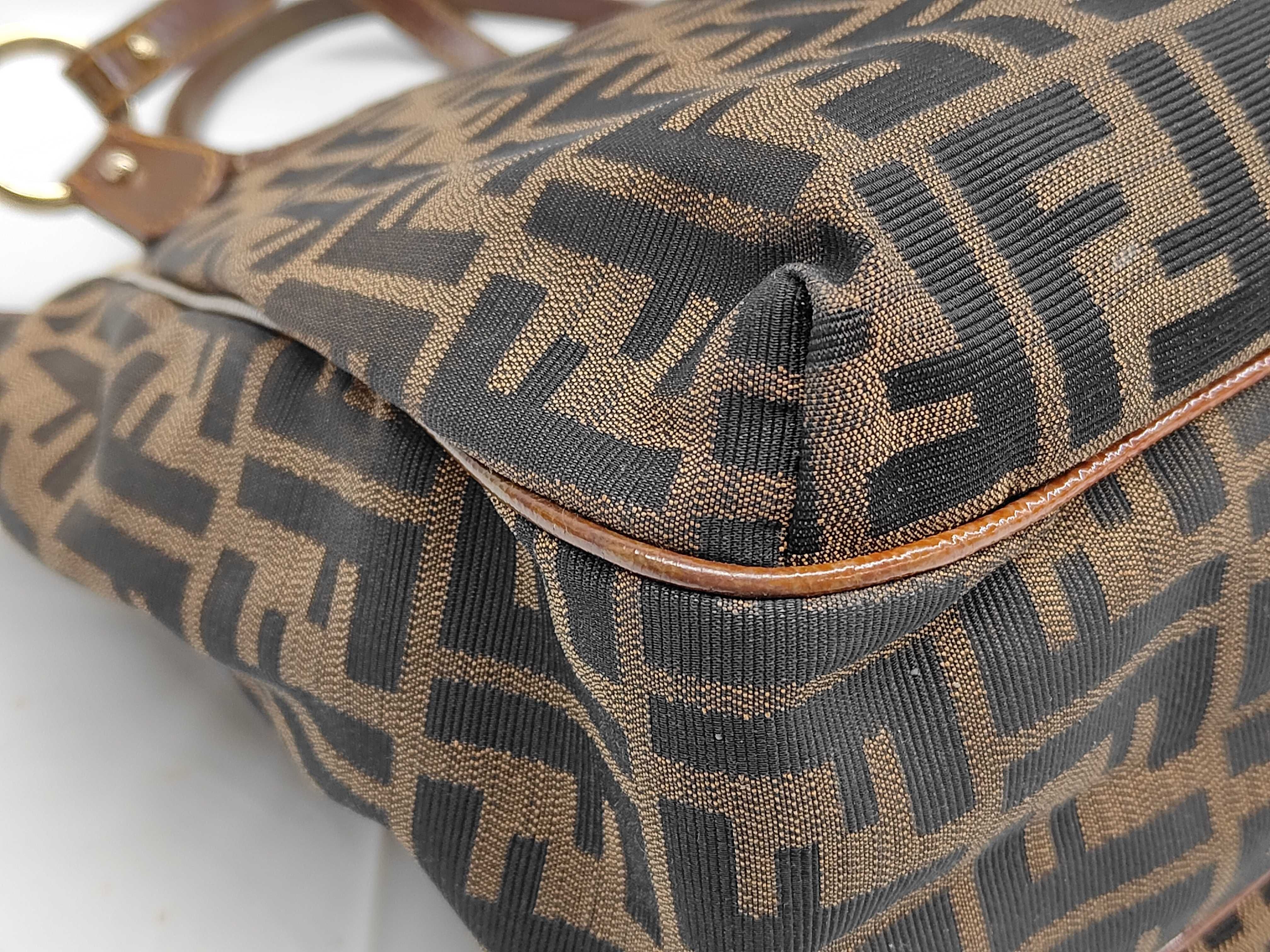 Zucca pattern FF Logo Zucca Shoulder Bag Tote Bag — view 5