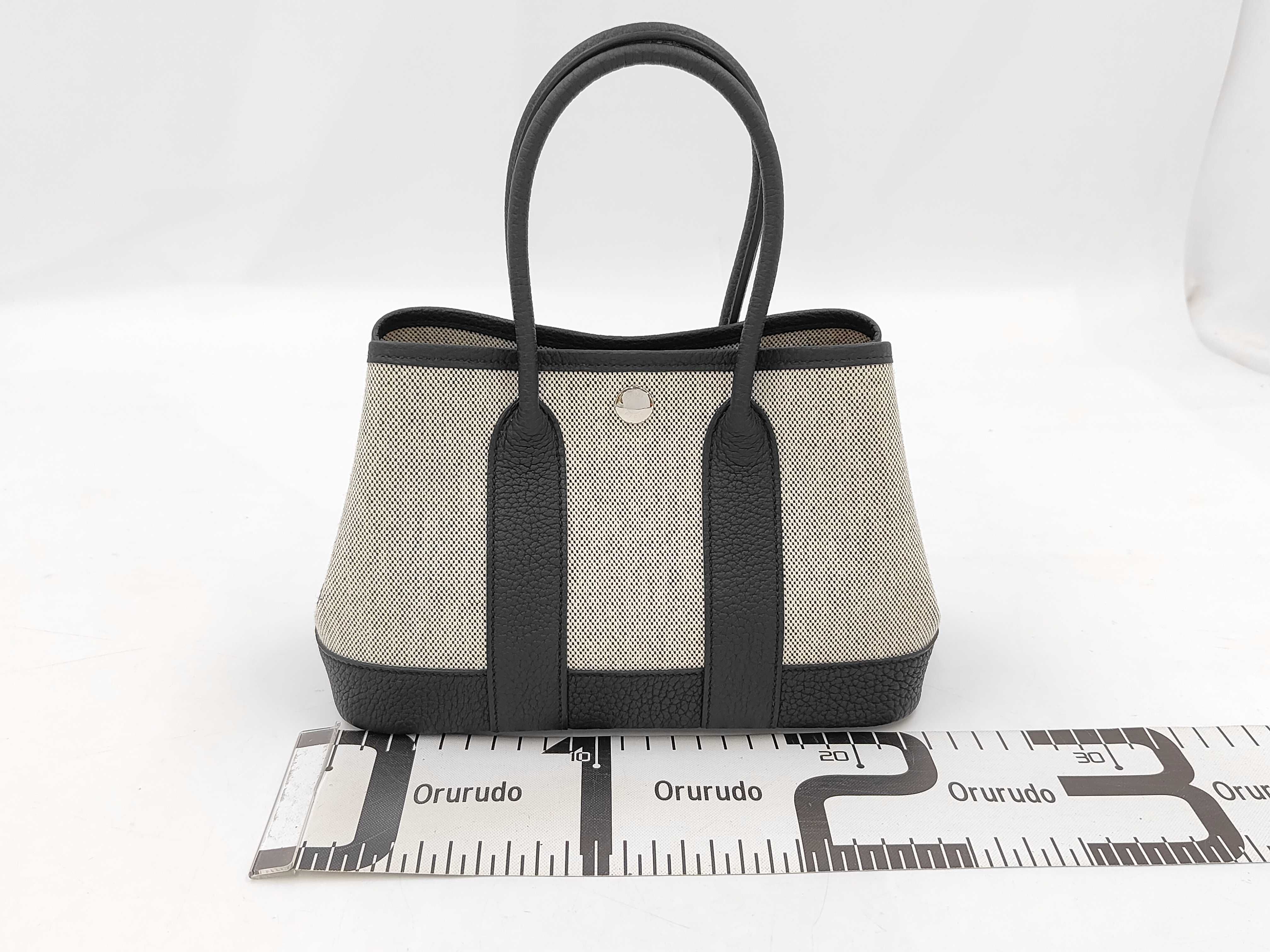 Neo Garden 23 Negonda Toile H Black SS K Stamp Handbag — view 2