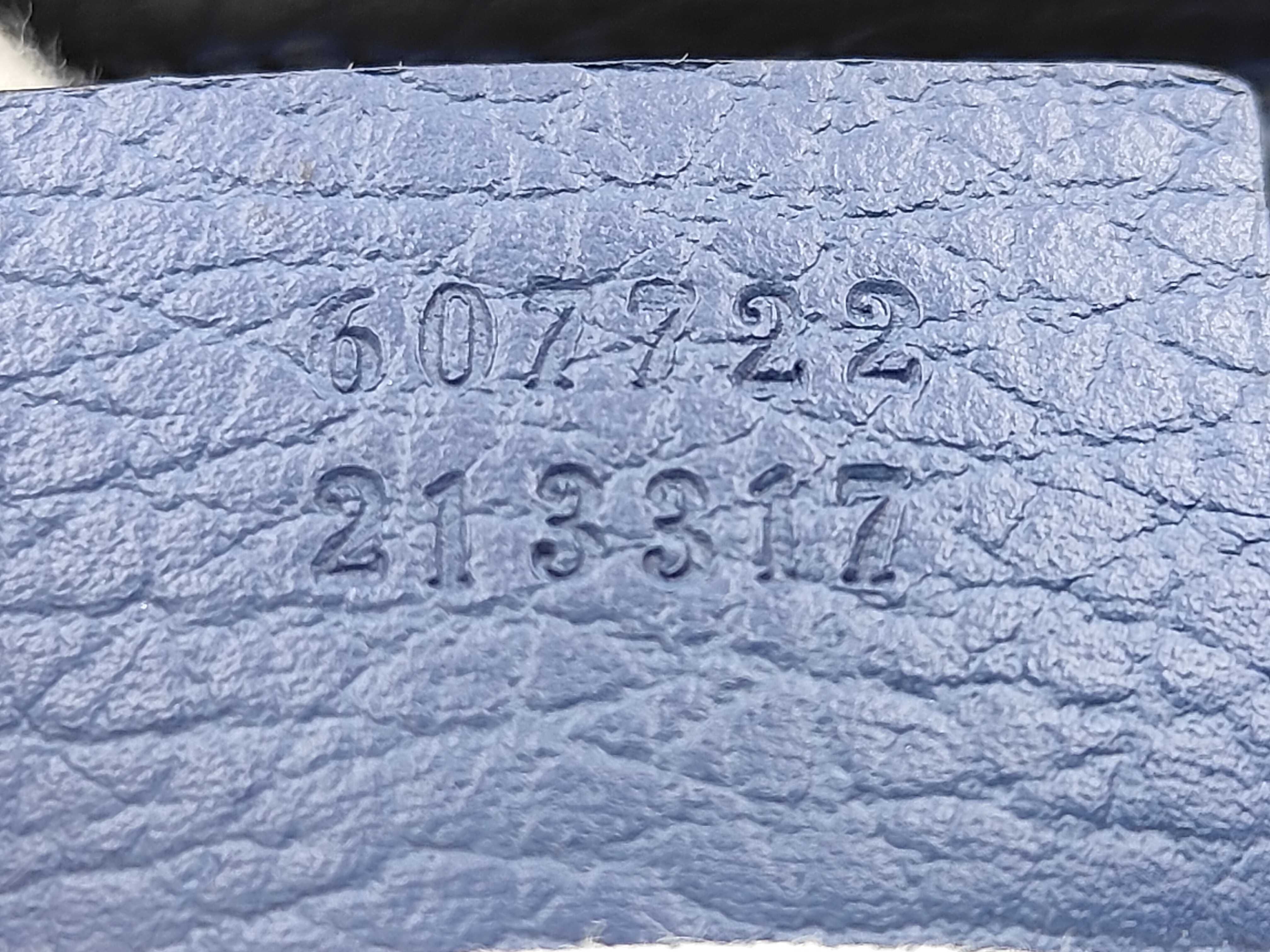 Soho Leather 607722 Navy Handbag (Shoulder strap not included) — view 12