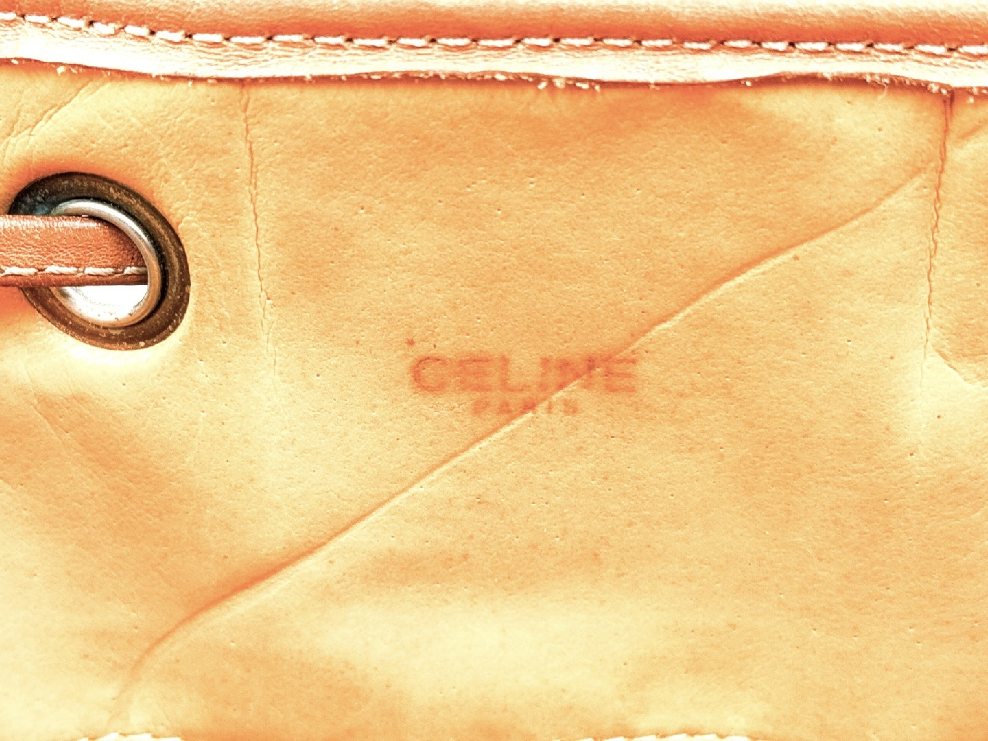 Macadam Drawstring Leather Shoulder Bag — view 10