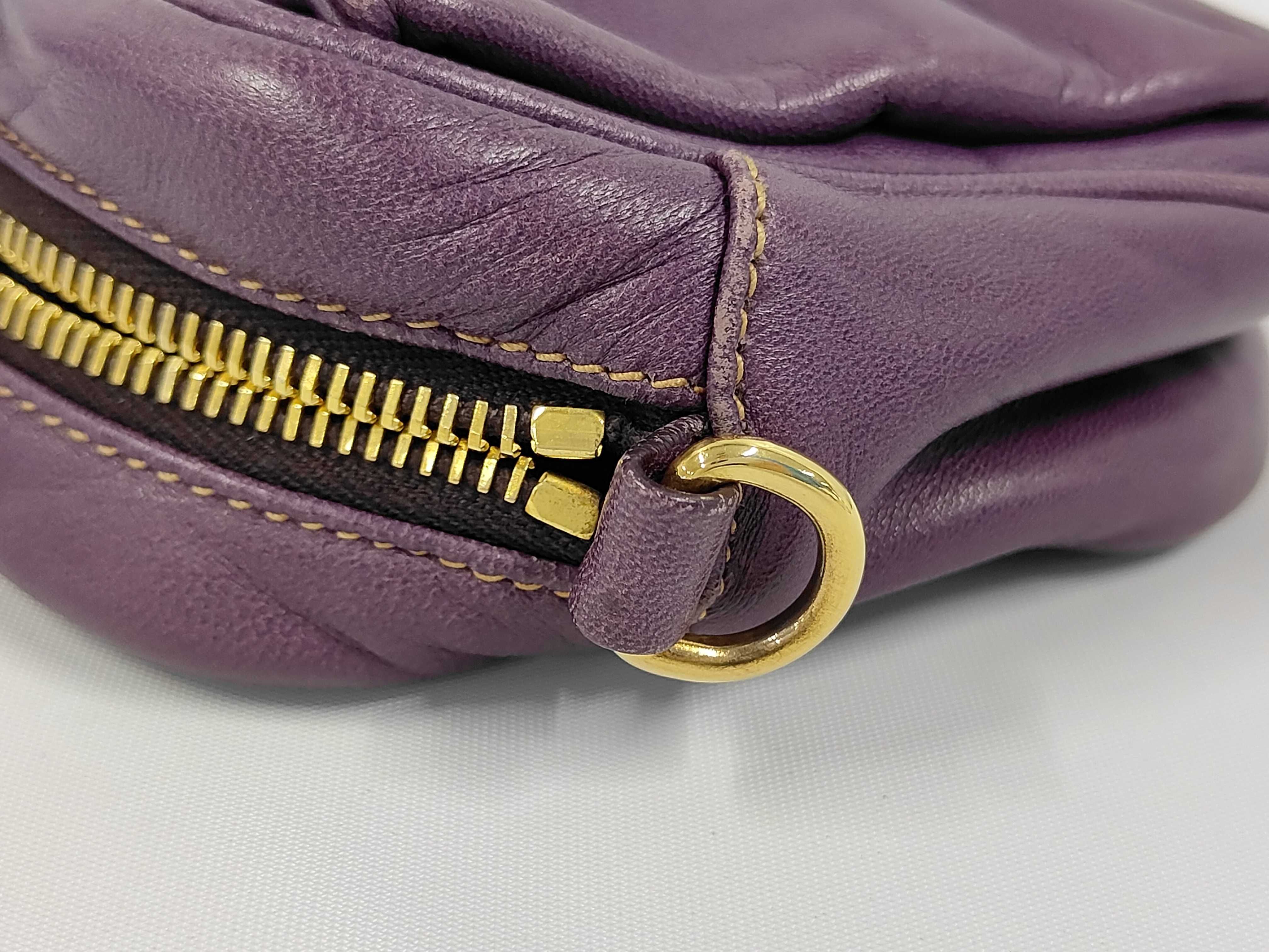 Nappa Leather Ribbon Mini Shoulder Bag 1NF727 Shoulder Bag — view 7