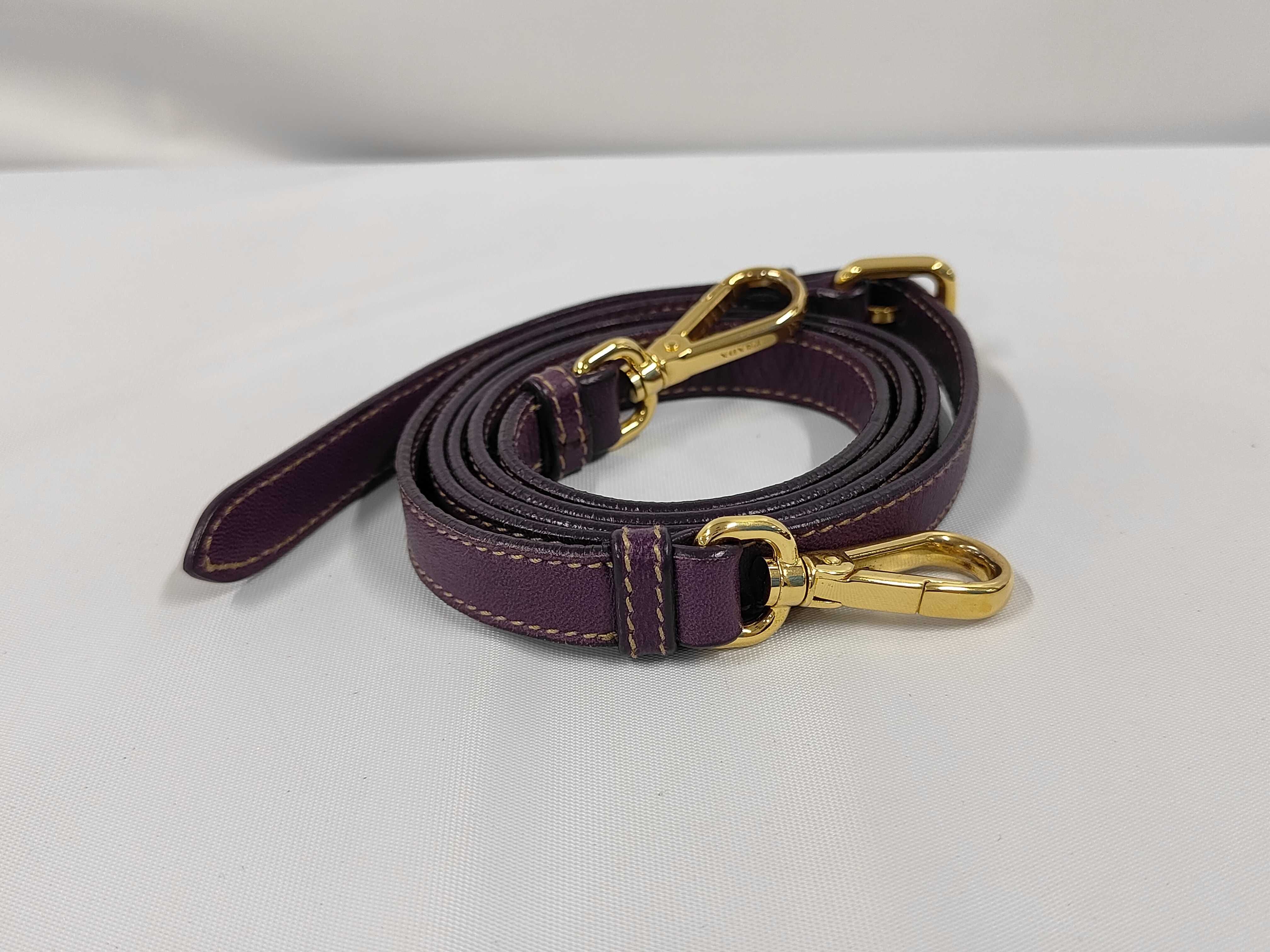 Nappa Leather Ribbon Mini Shoulder Bag 1NF727 Shoulder Bag — view 8