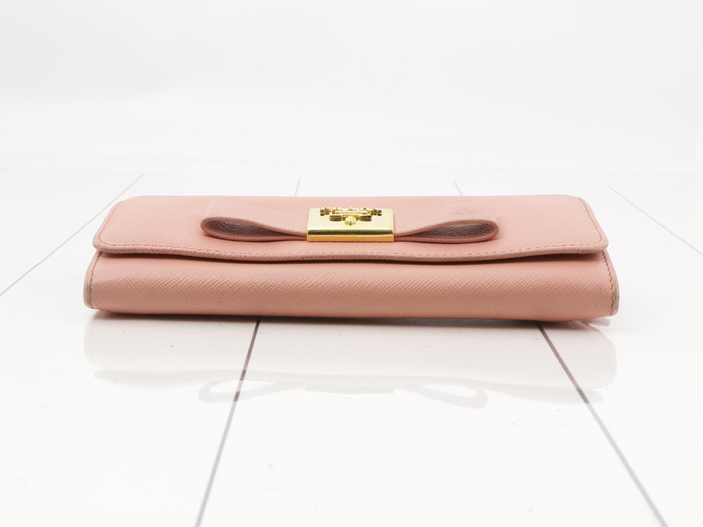 Ribbon Saffiano Wallet — view 3